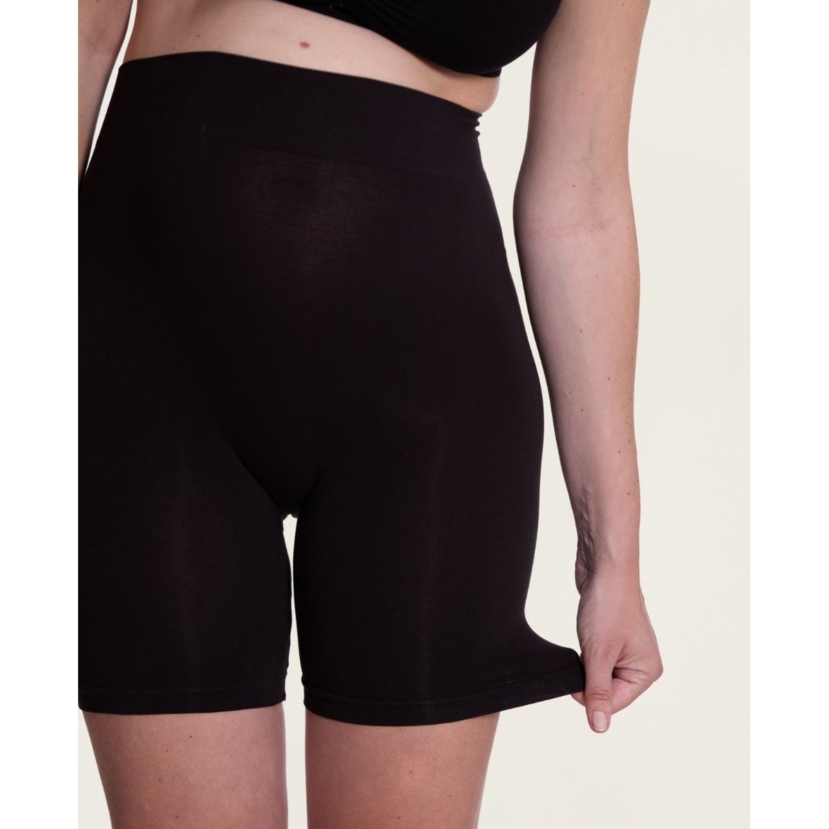 Cycliste de grossesse sans couture Essentiel noir, CACHE COEUR