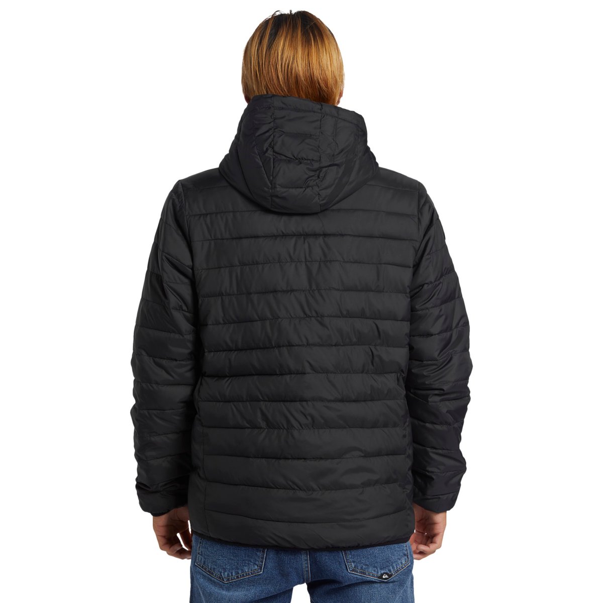 Doudoune à capuche noir, QUIKSILVER