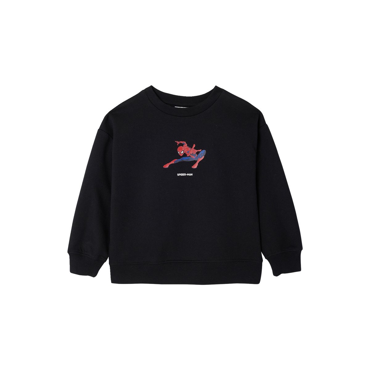 Sweat Spiderman noir, VERTBAUDET