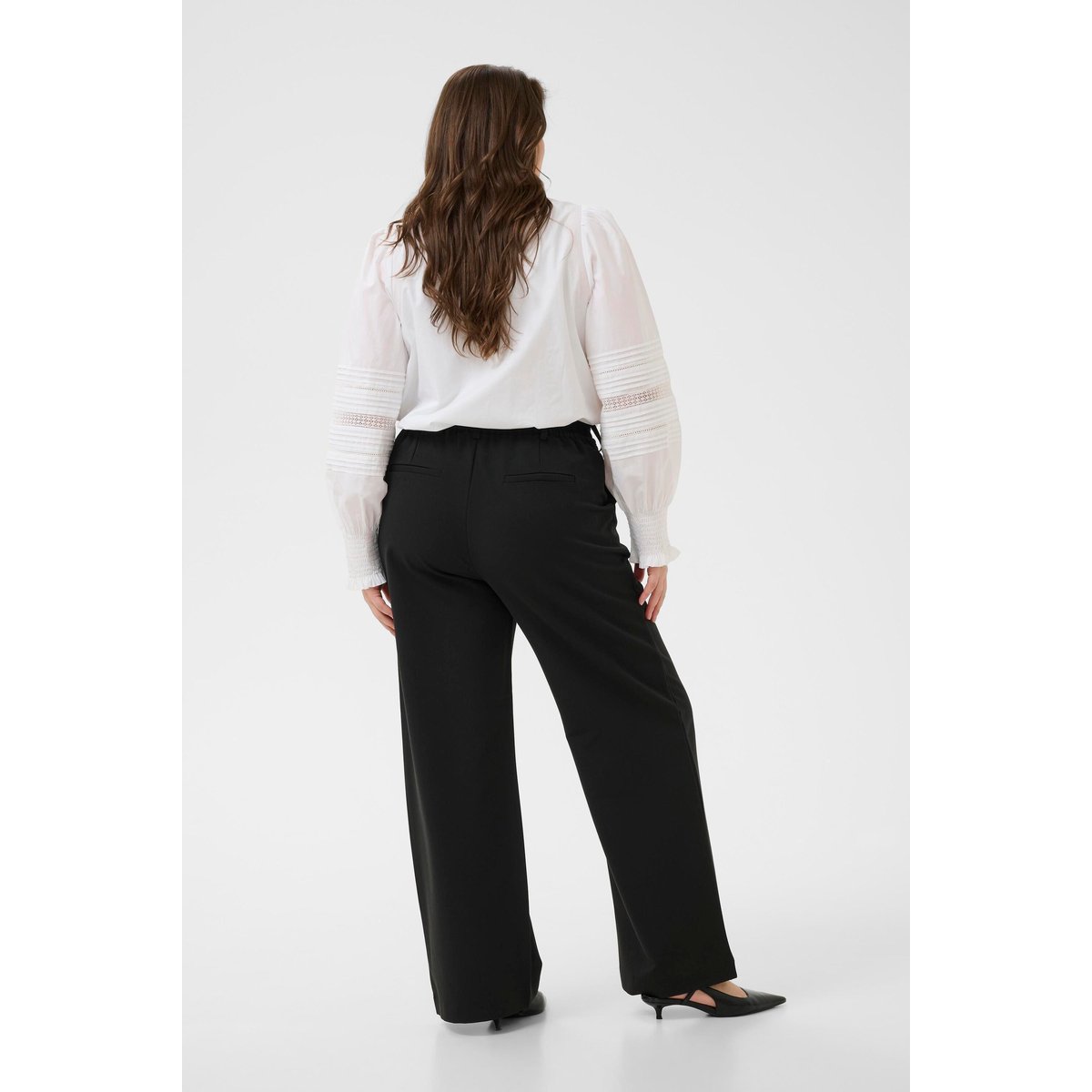 Chemise à manches longues blanc optical white, KAFFE CURVE