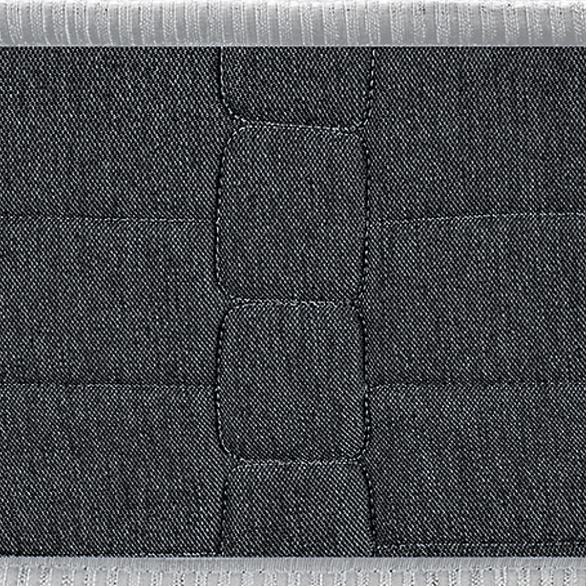 Matelas mousse HR Regular BULTEX® 19 cm blanc/gris fumé, BULTEX