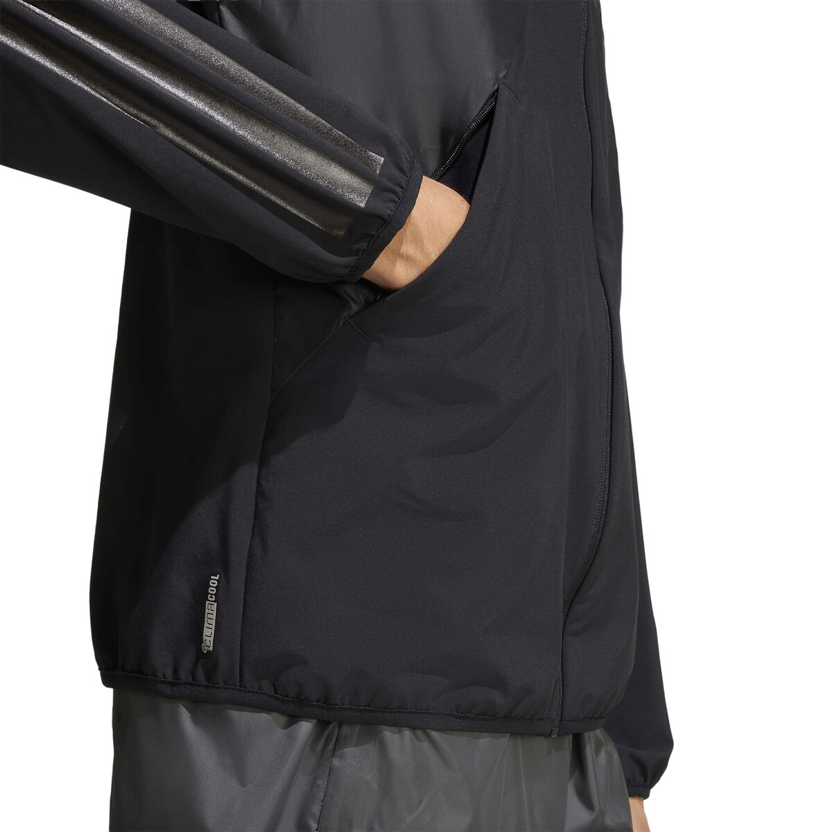 Veste de survêtement HOUSE OF TIRO noir, ADIDAS SPORTSWEAR