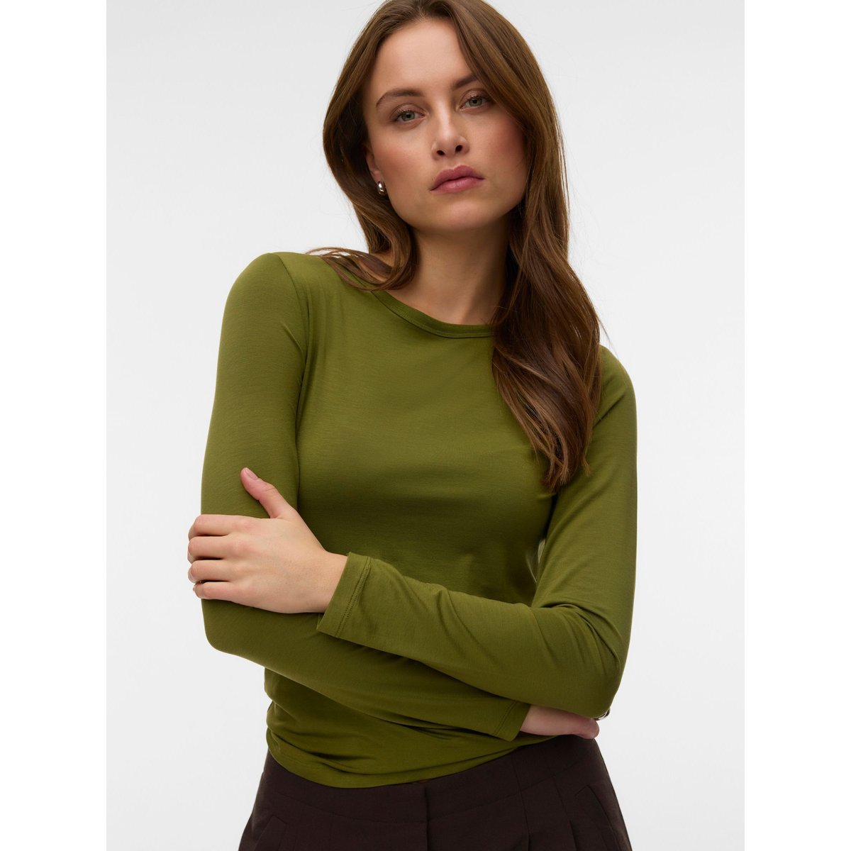 Top verte - sphagnum, VERO MODA