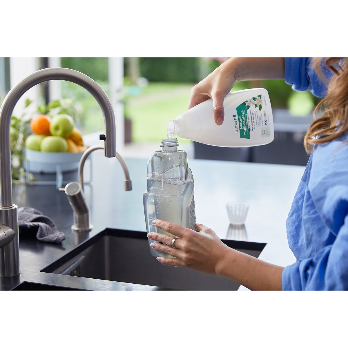 Aspirateur laveur Crosswave C3 Select B3551N gris/bleu, BISSELL