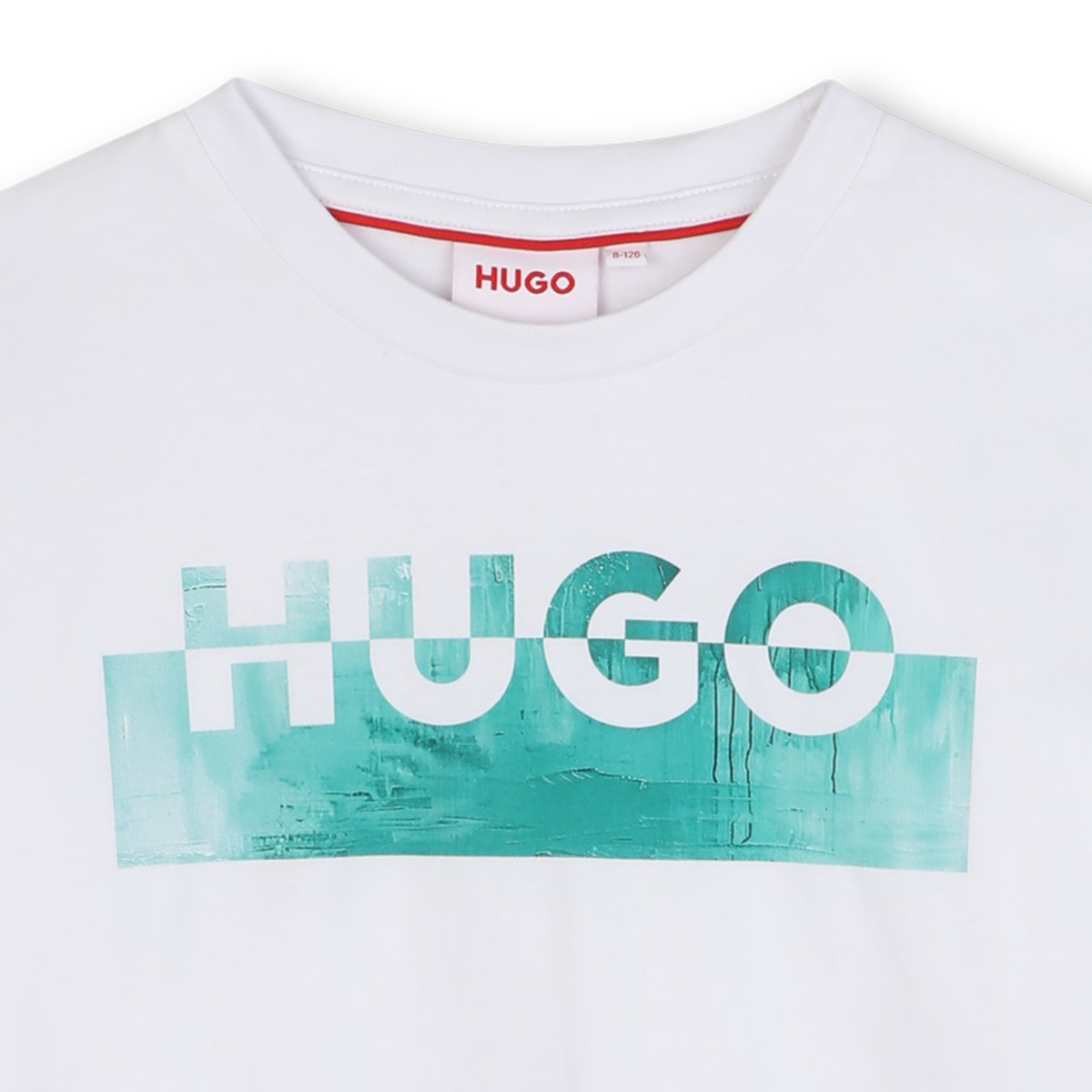 T-shirts à manches courtes blanc, HUGO KIDSWEAR