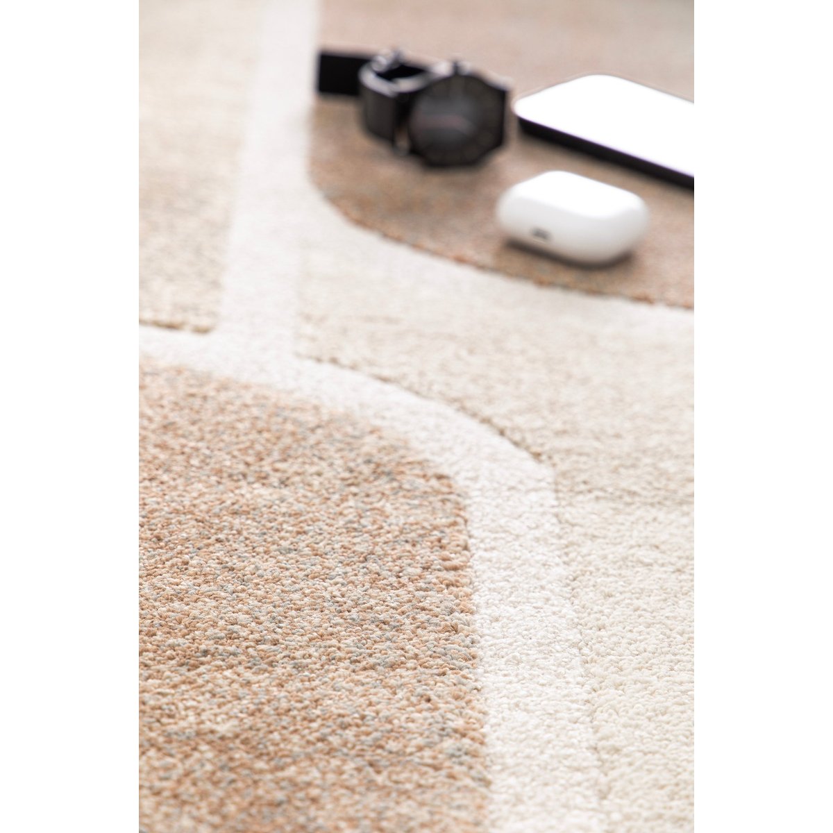 Tapis design très doux RIVOLI palette colorée, AFK LIVING