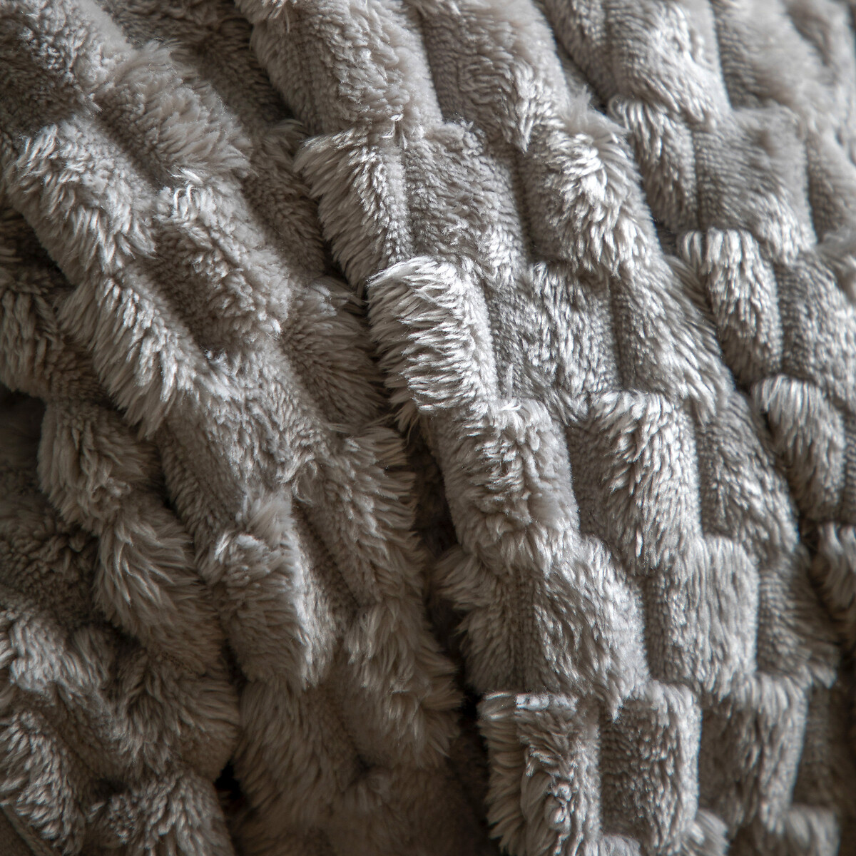 Velvet Knitted Throw grey, ÉDITÉ