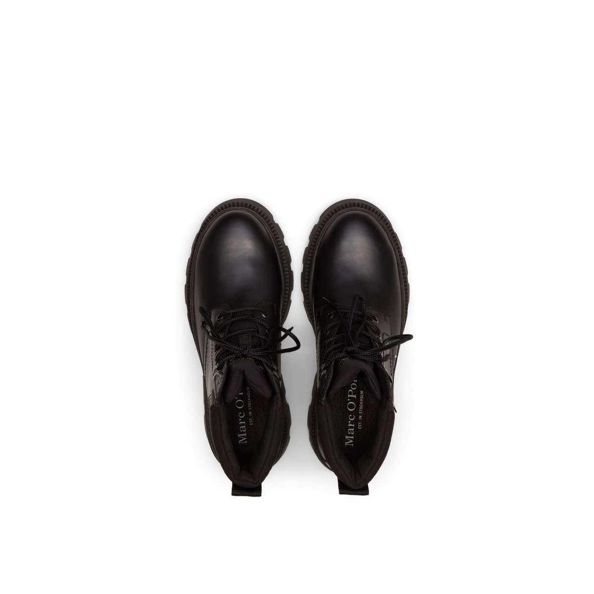 Bottes à lacets modèle Isak GTX avec membrane Gore-Tex ePE noir, MARC O'POLO