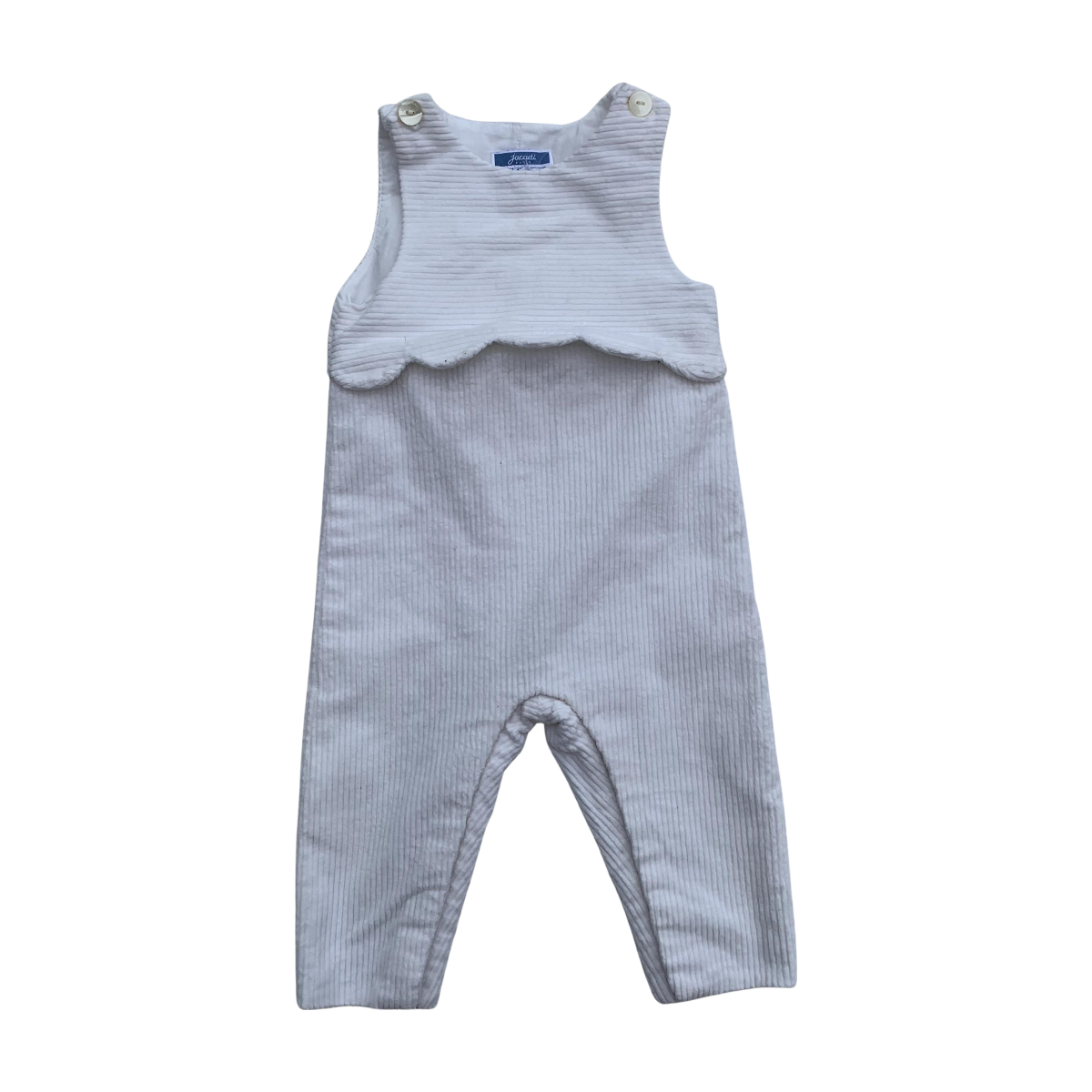 Salopette bébé - Très bon état blanc, JACADI