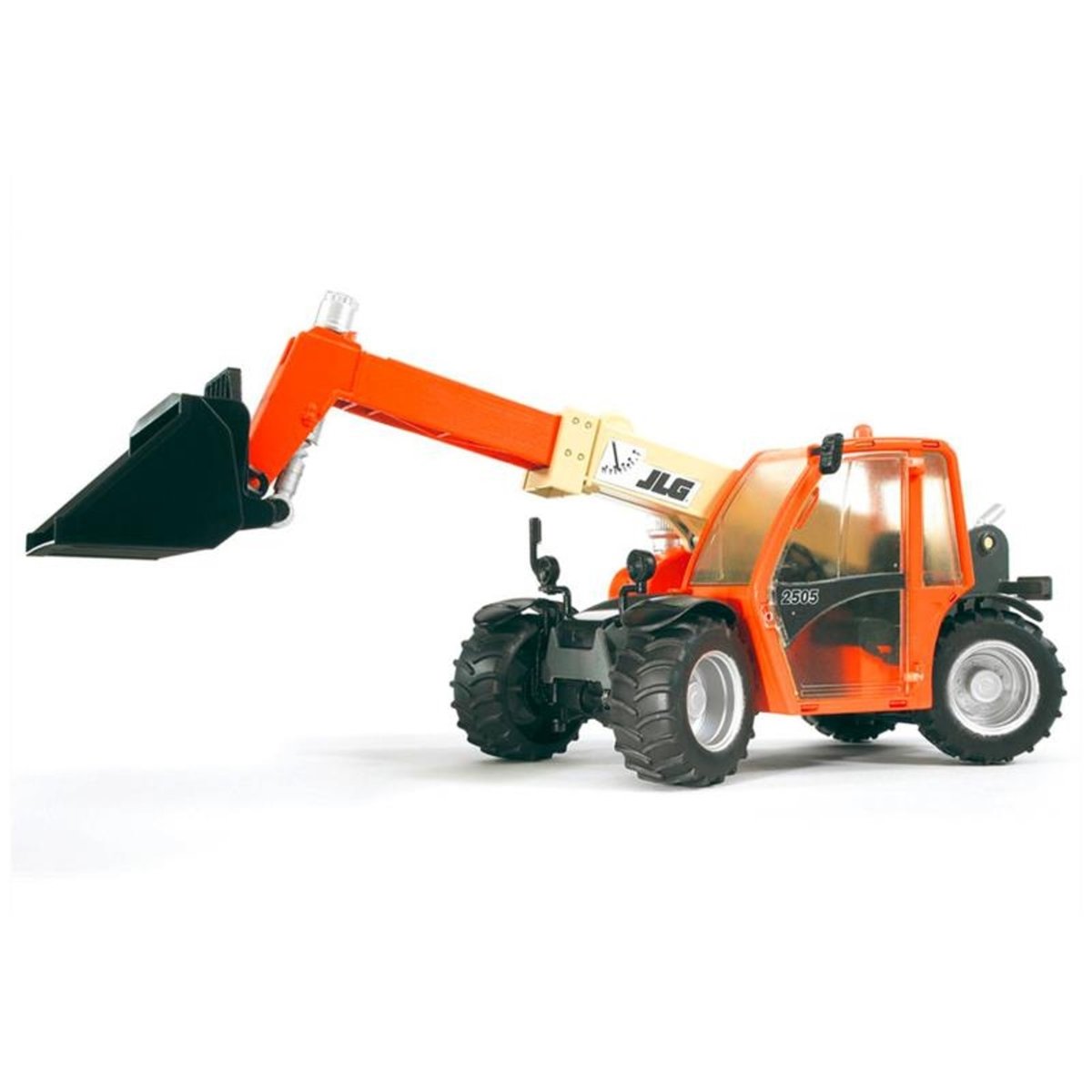 Chariot télescopique super compact JLG 2505 orange, BRUDER