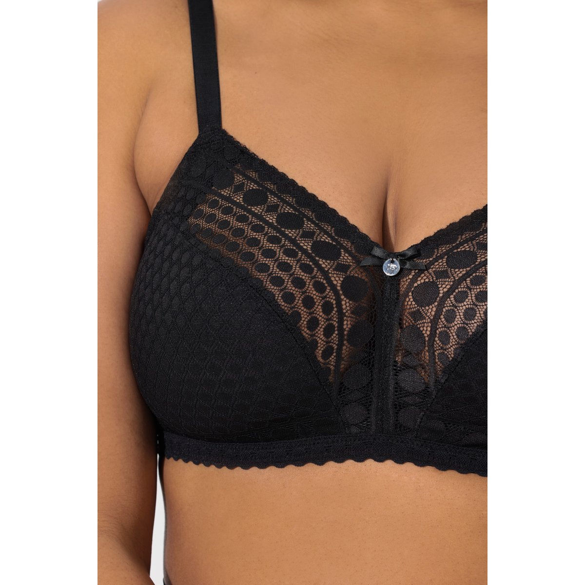 Bralette TRUYOU, sans armatures noir, ULLA POPKEN