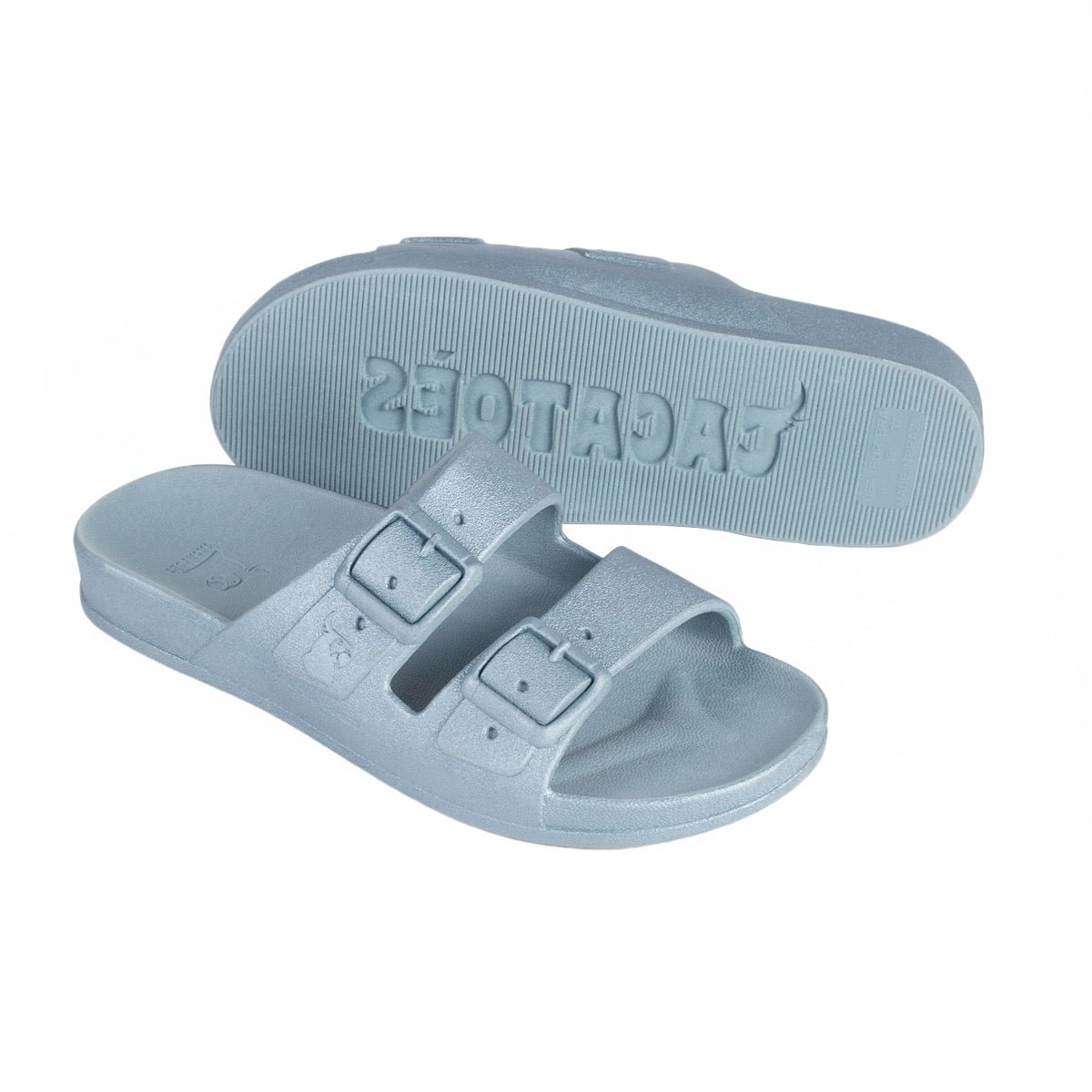 Sandales plates Enfant BALEIA bleu ciel, CACATOES