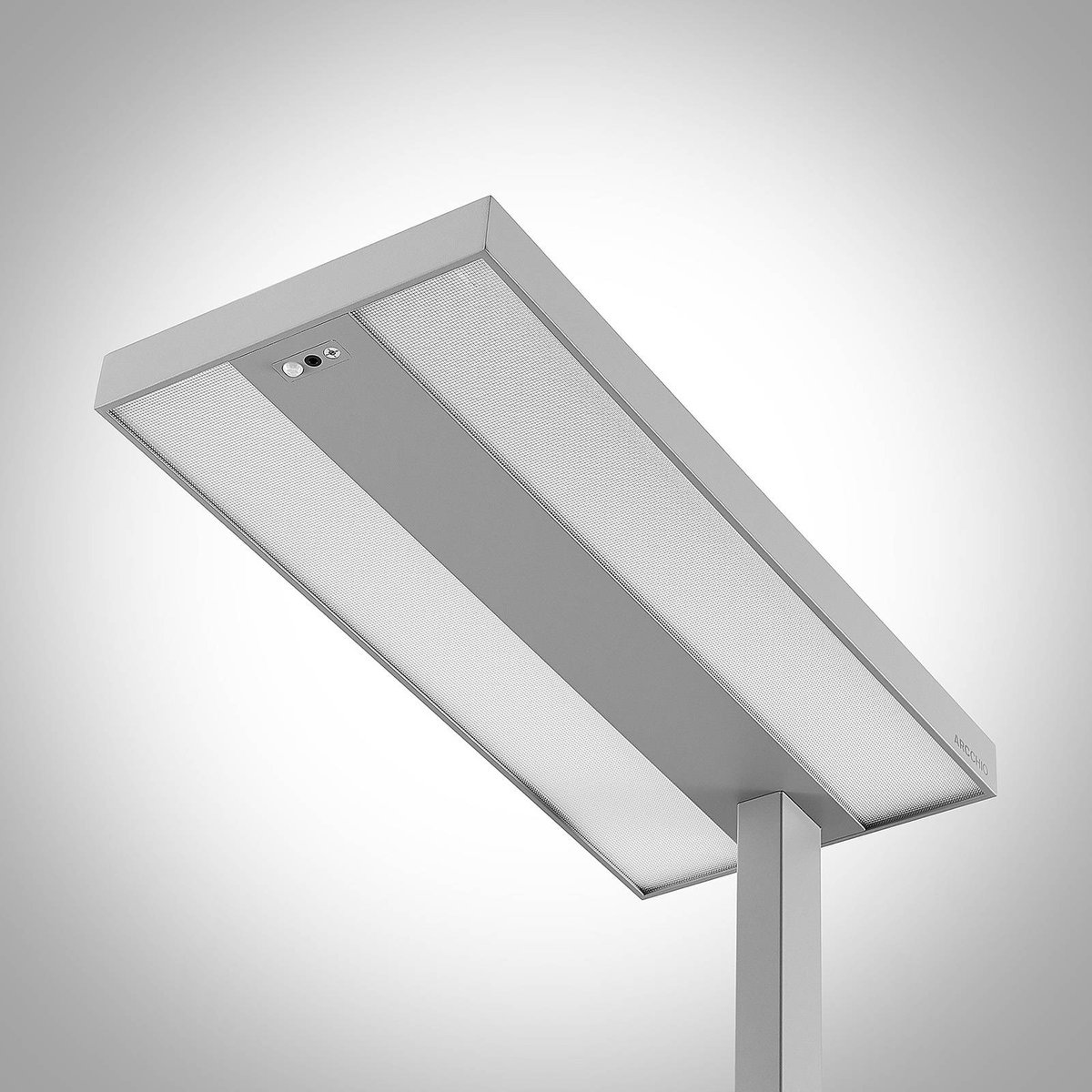 Lampadaires de bureau en aluminium moderneLED argent (ral 9006), ARCCHIO
