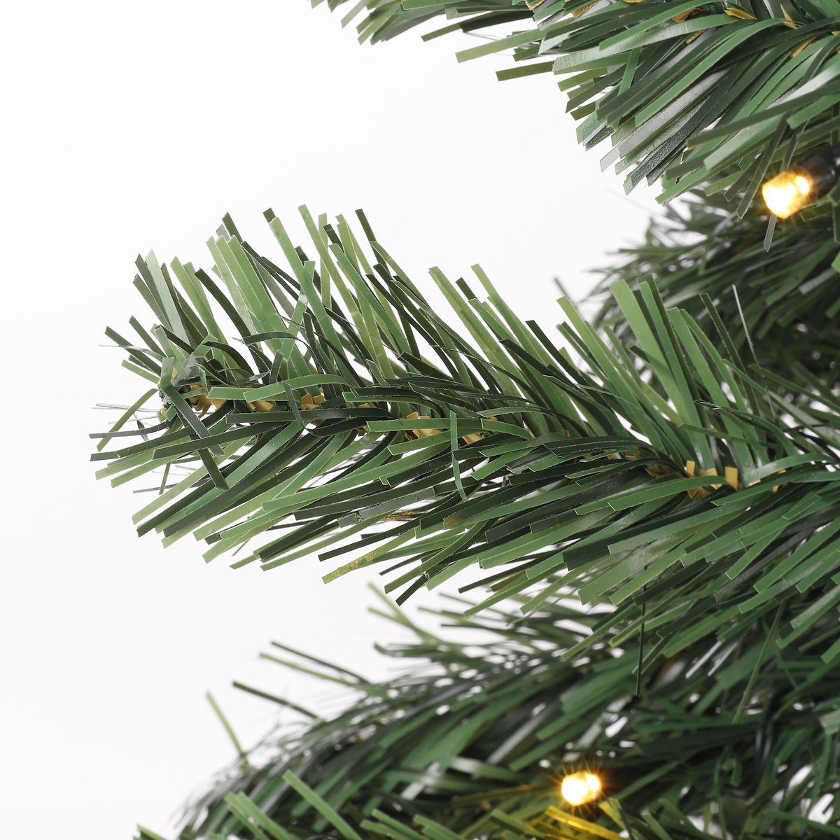 Lot de 2 sapins de Noël artificiel et 1 couronne NORTON vert, BLACK BOX TREES