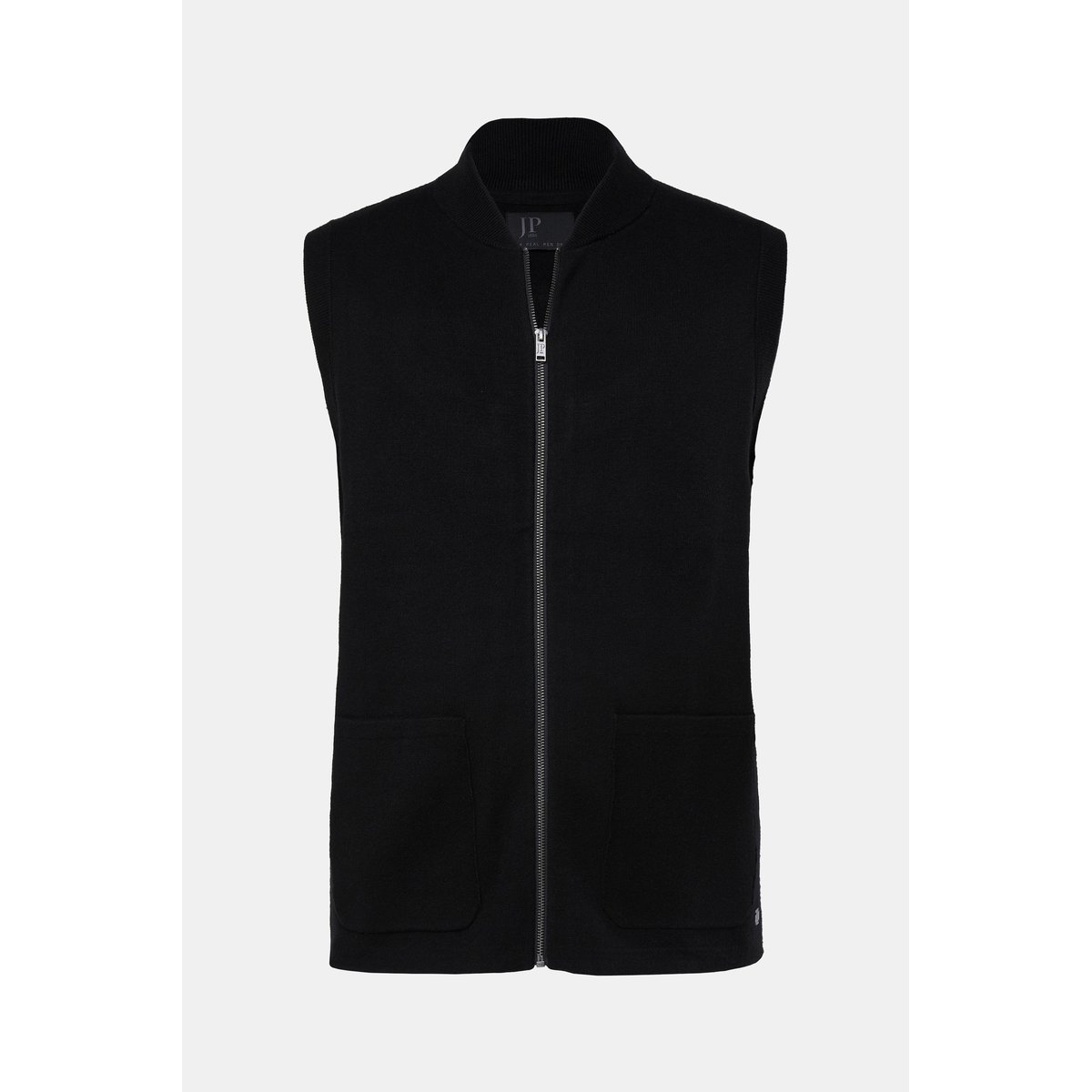 Gilet en maille élastique noir, JP1880