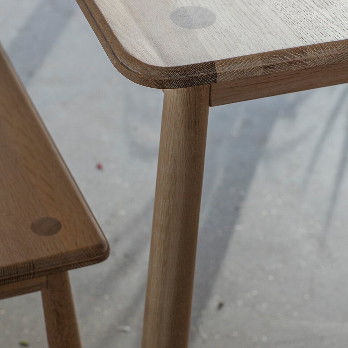 Uttara Scandi Oak Dining Table (Seats 4-6) brown              , ÉDITÉ