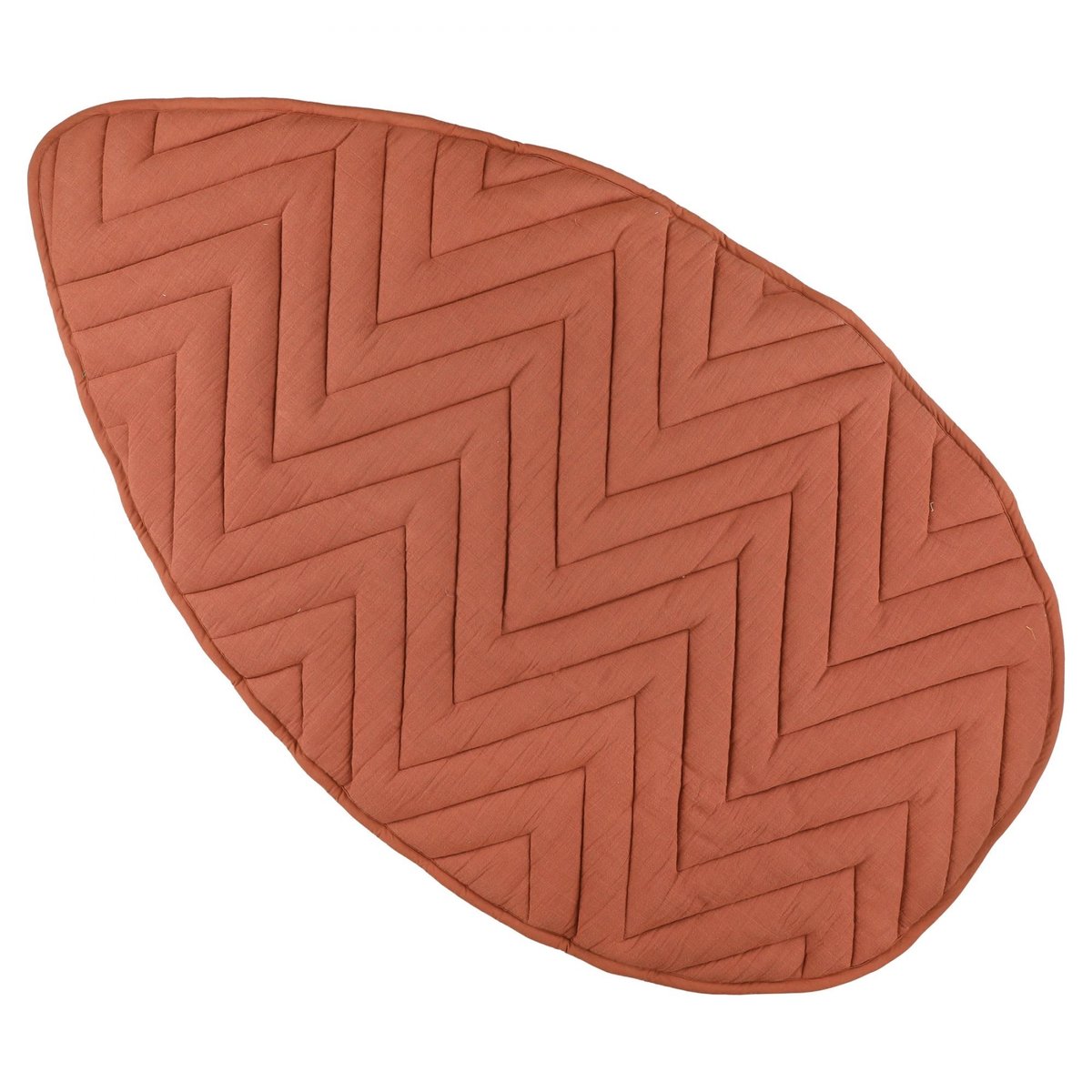 Tapis d'éveil bébé feuille marron bliss rust, TRIXIE