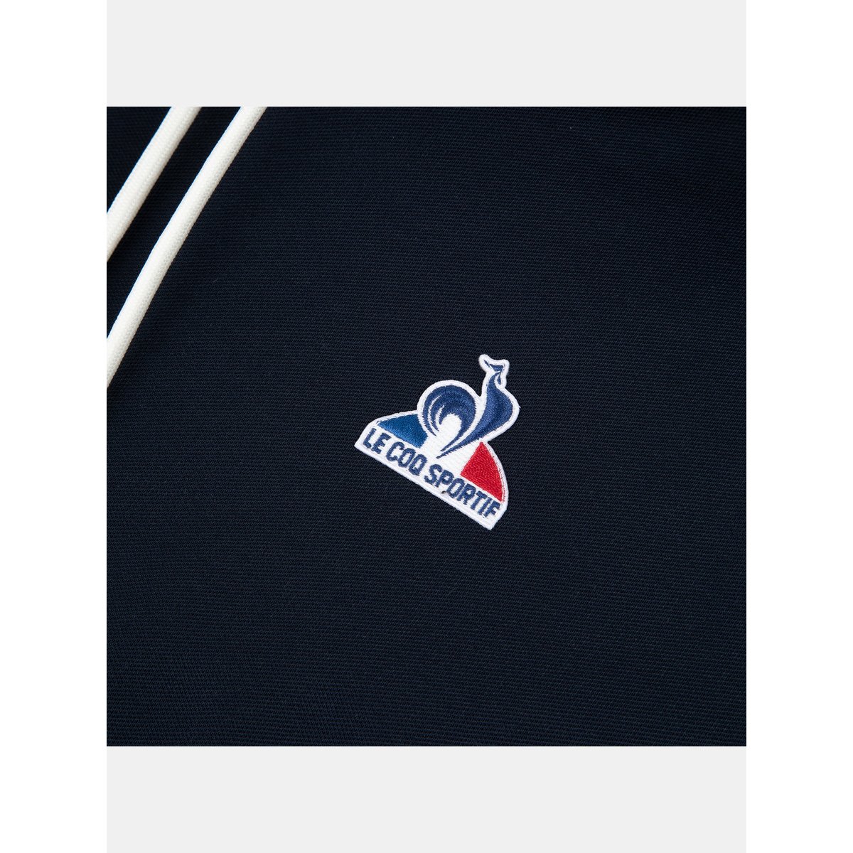 Sweat à capuche Tricolore bleu, LE COQ SPORTIF