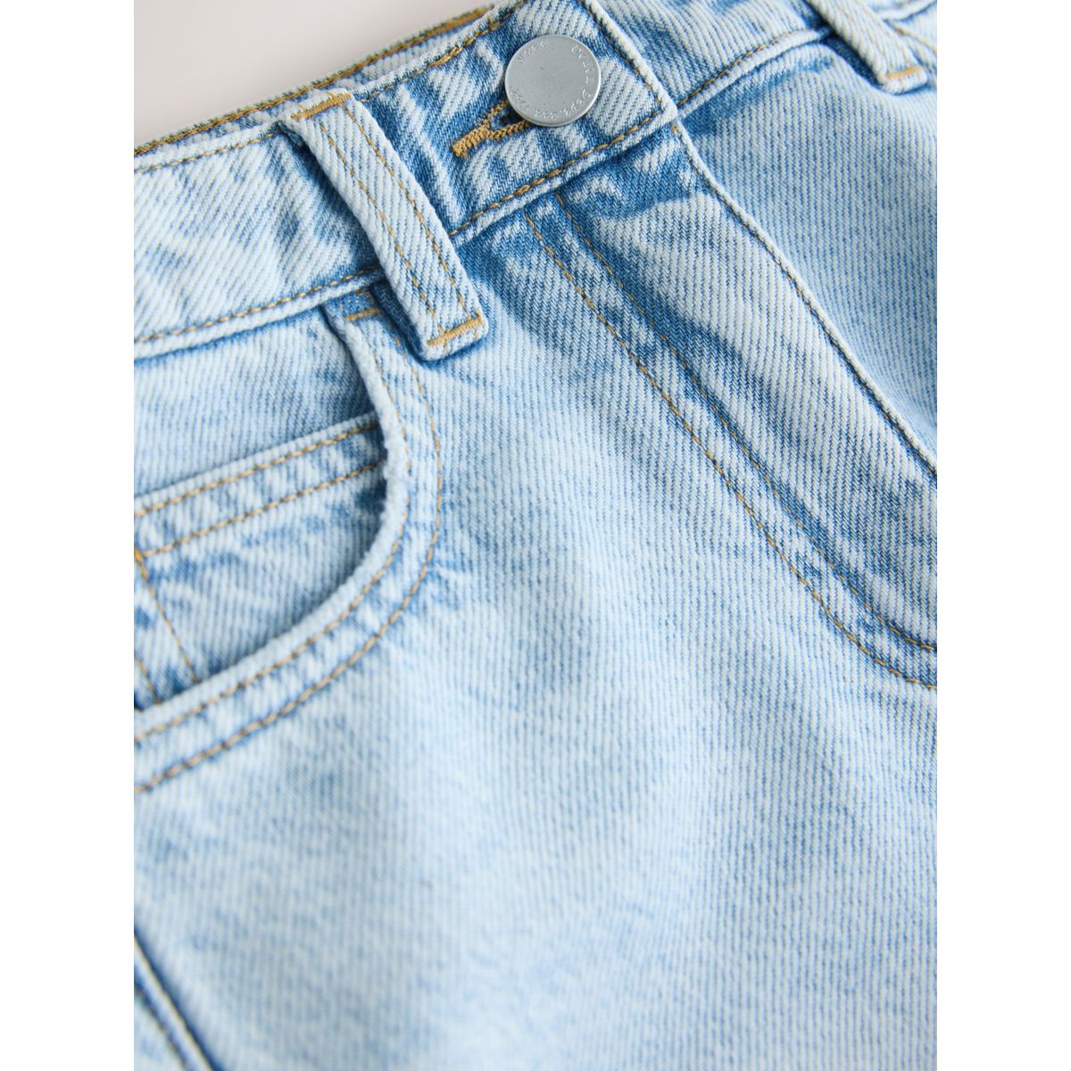 Bermuda jean bleu moyen, NEXT