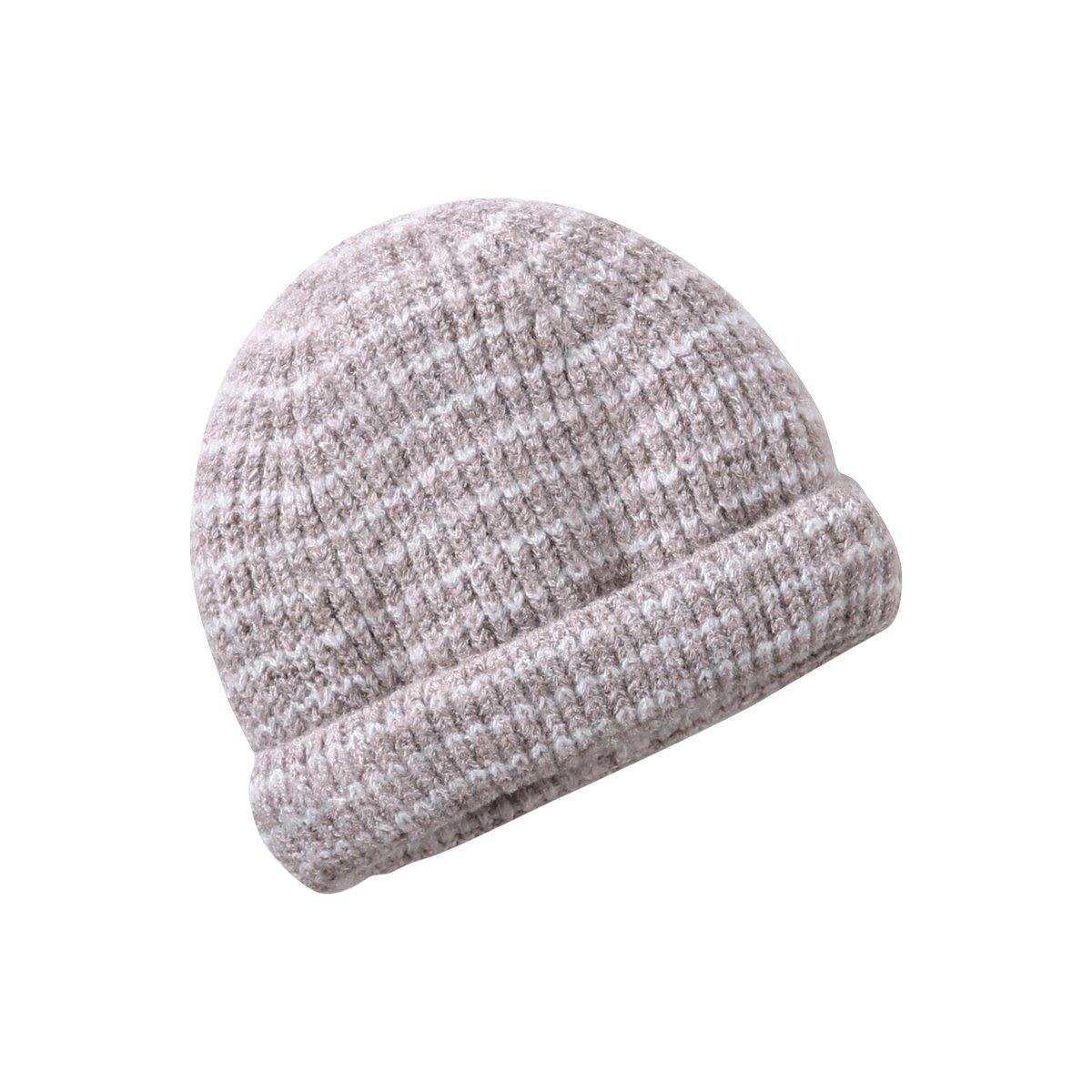 Ensemble bonnet, snood et moufles taupe, VERTBAUDET