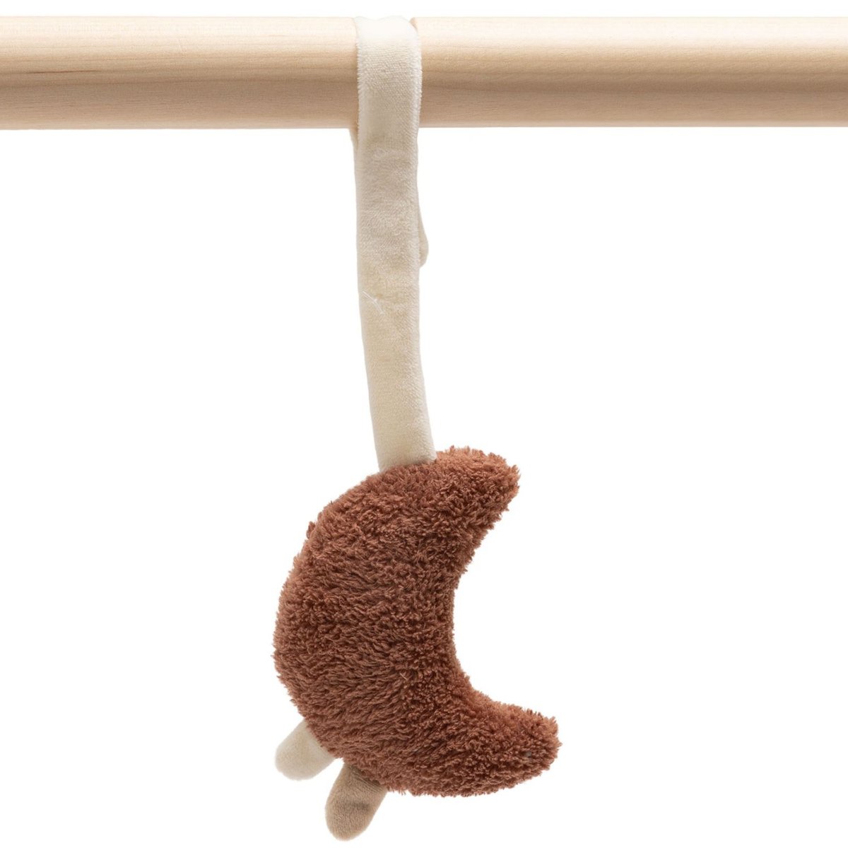 Lot de 3 jouets pour arche d'éveil ecru, gris, marron, JOLLEIN
