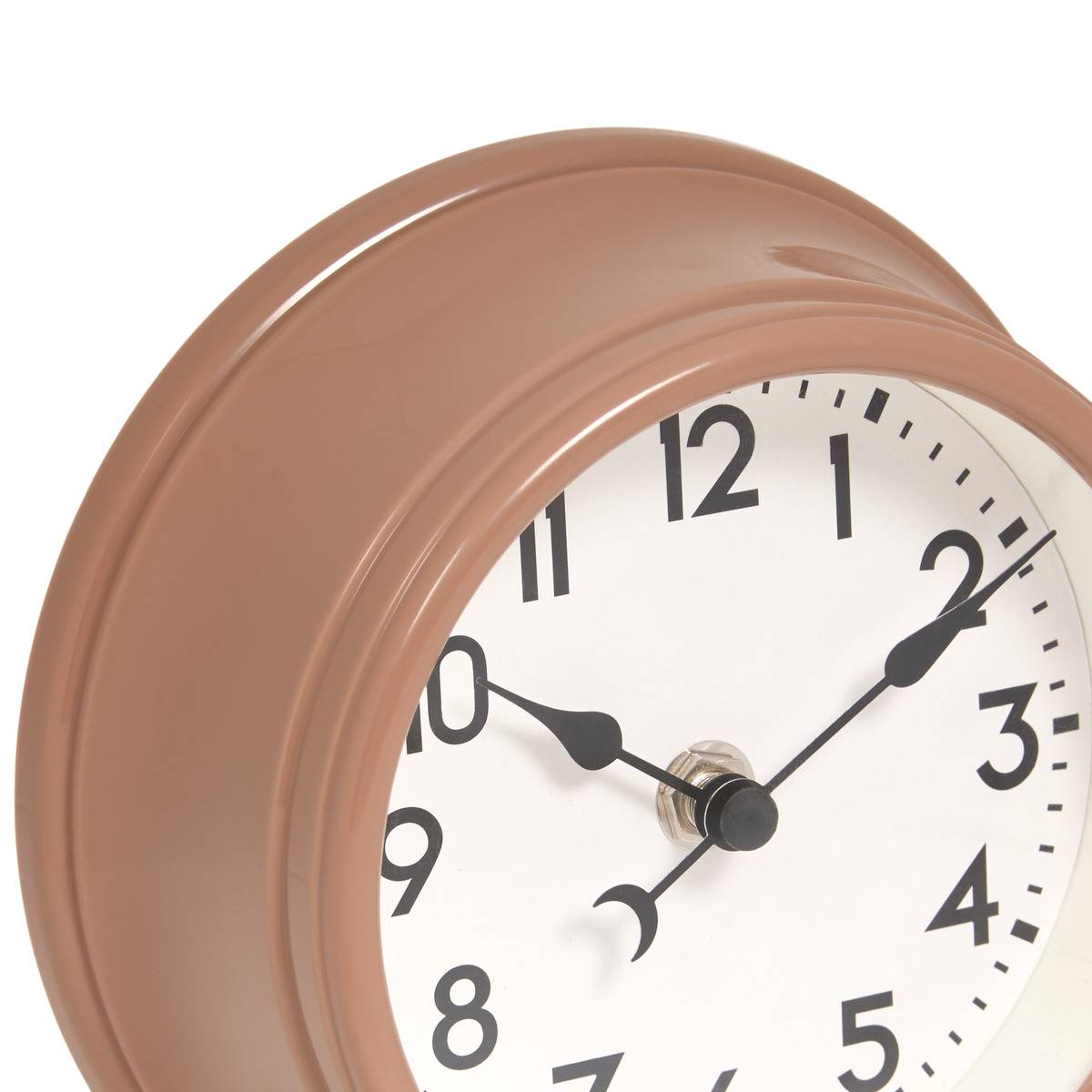 Horloge Hory D15cm blanc, ATMOSPHERA