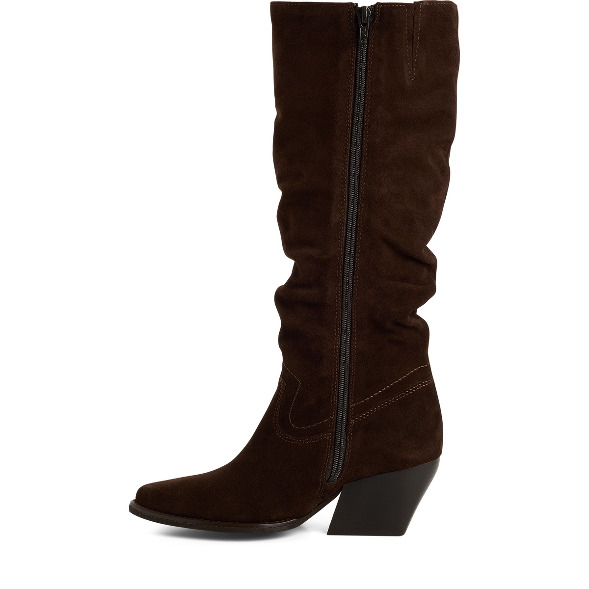 Bottes en cuir marron mocca, TAMARIS