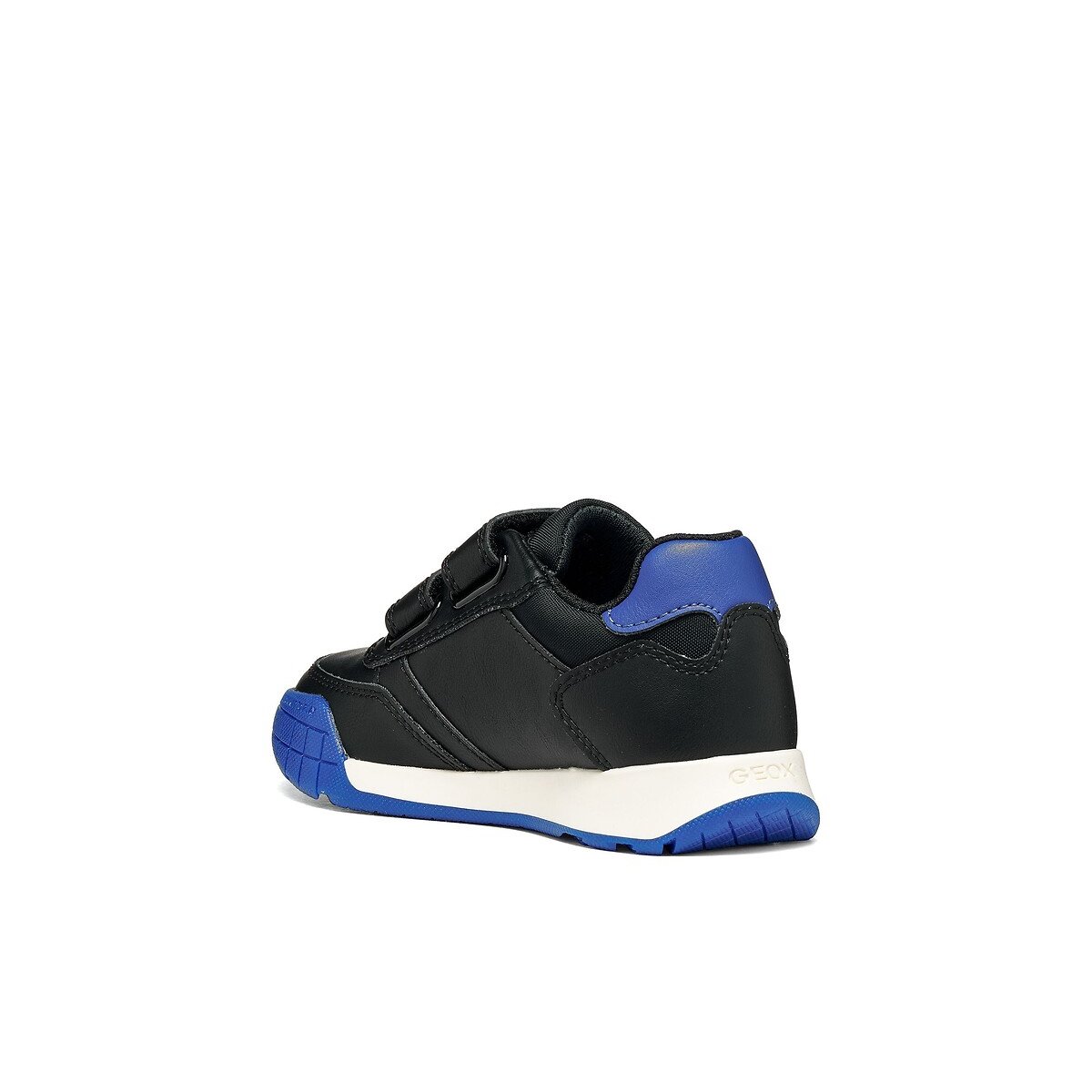 Kids Rann-E Breathable Touch 'n' Close Trainers black/blue, GEOX