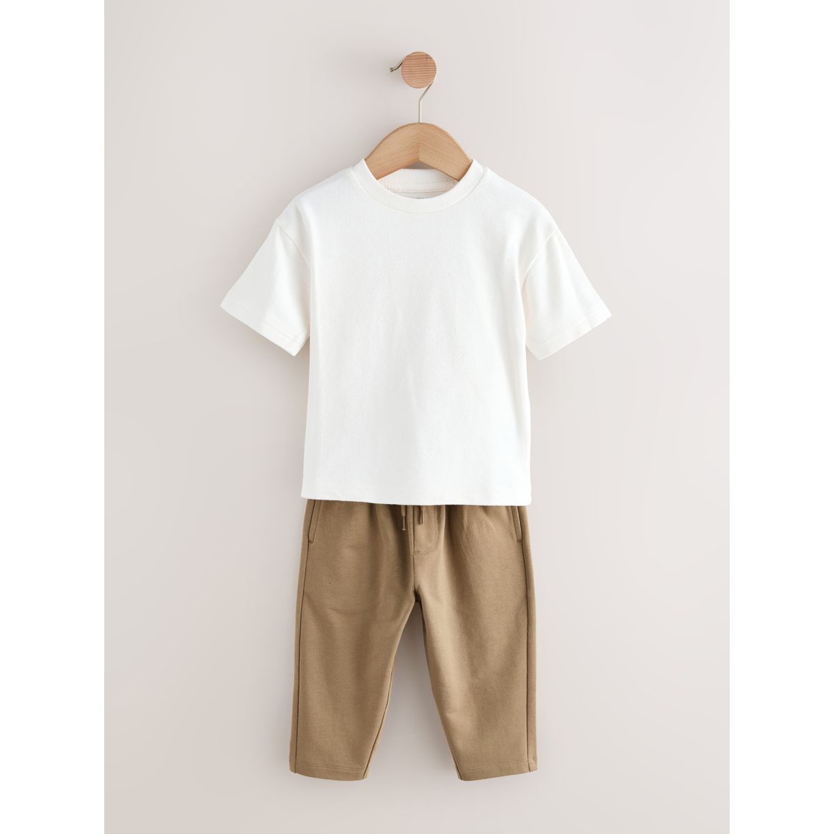 Chemise, t-shirt jersey et jogging, 3 pièces bleu, NEXT