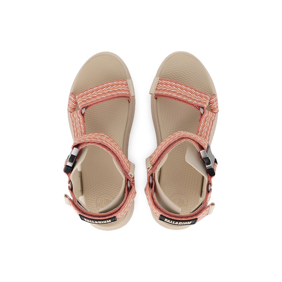 Sandales Pallacruise Strap imprimé orange, PALLADIUM