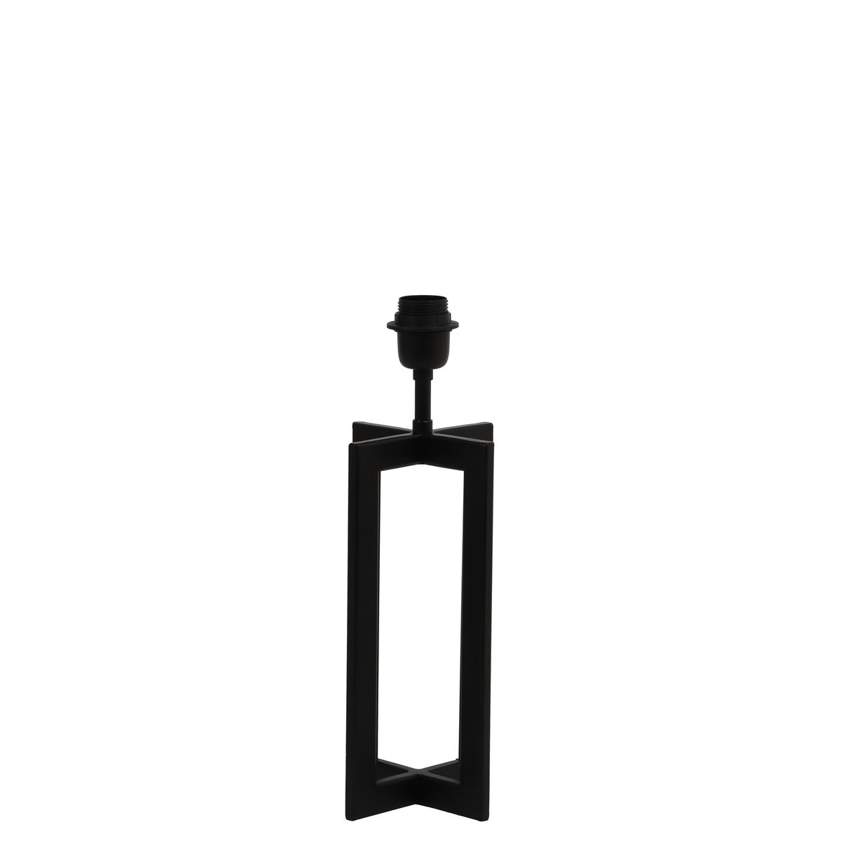 Base De La Lampe Métal MACE noir mat, LIGHT & LIVING 