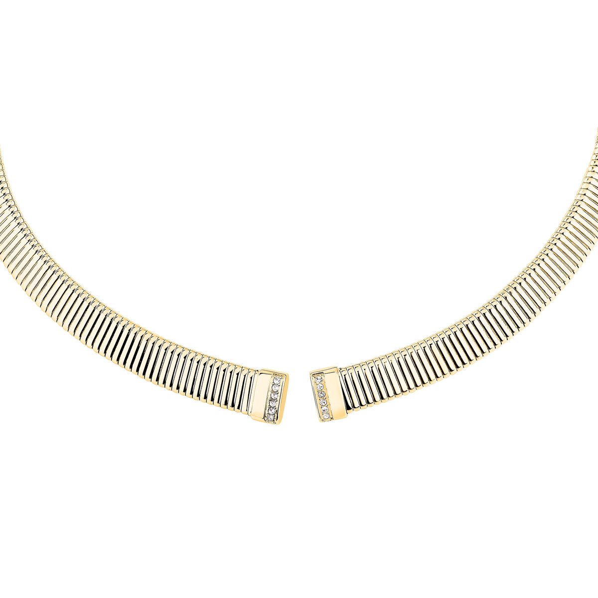 Colliers en Cristal/crystal/steel et Cristal or jaune, MORELLATO