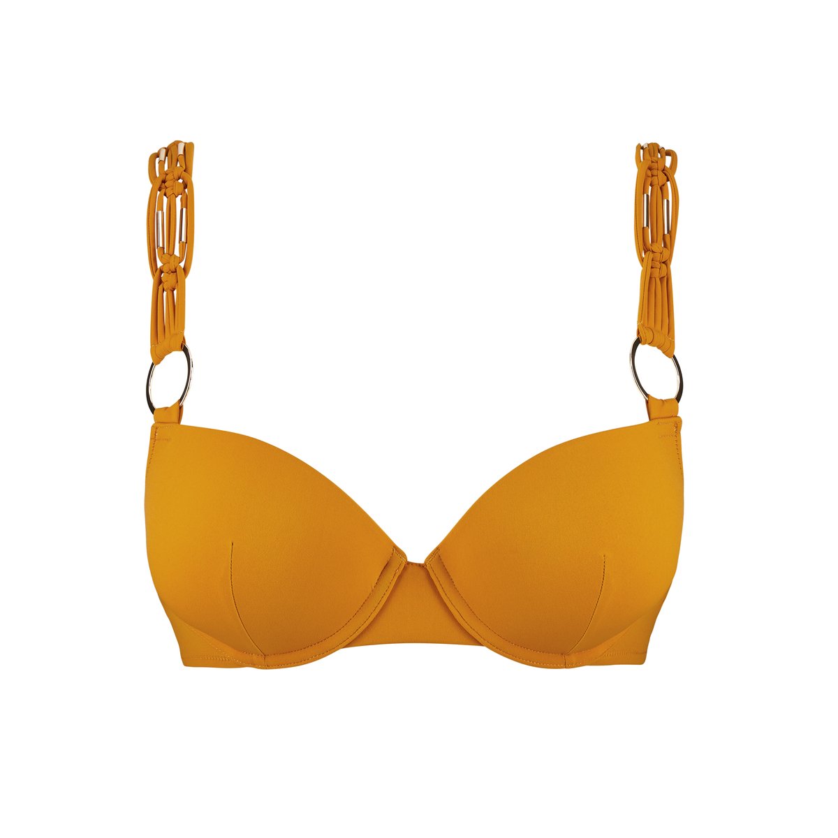 Haut de maillot de bain Push up coques Gipsy Muse orange, AUBADE