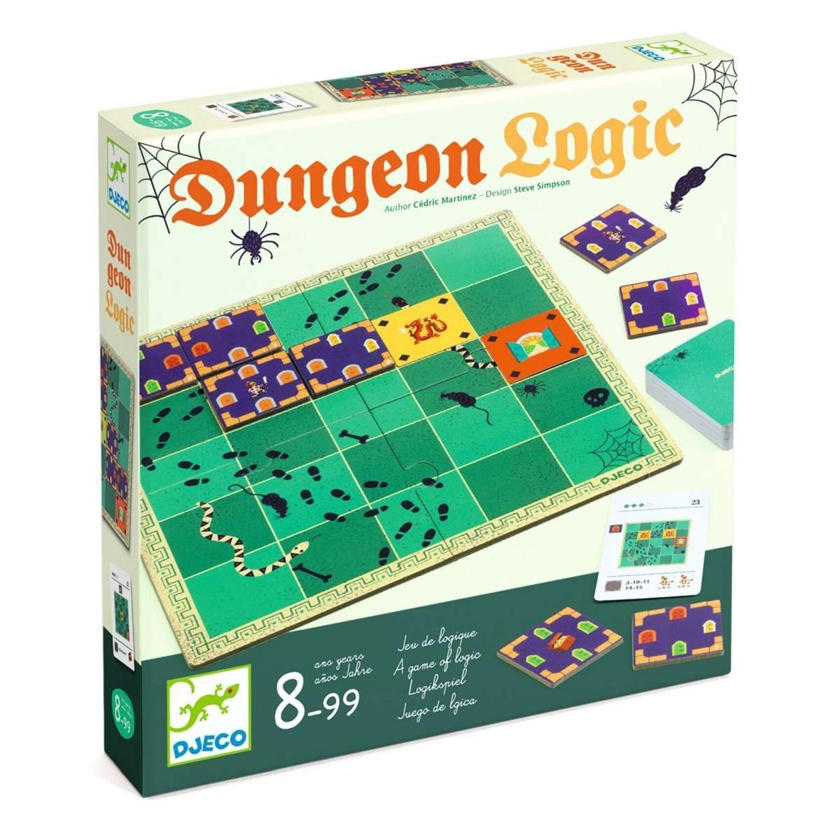 Jeu Dungeon logic vert, DJECO