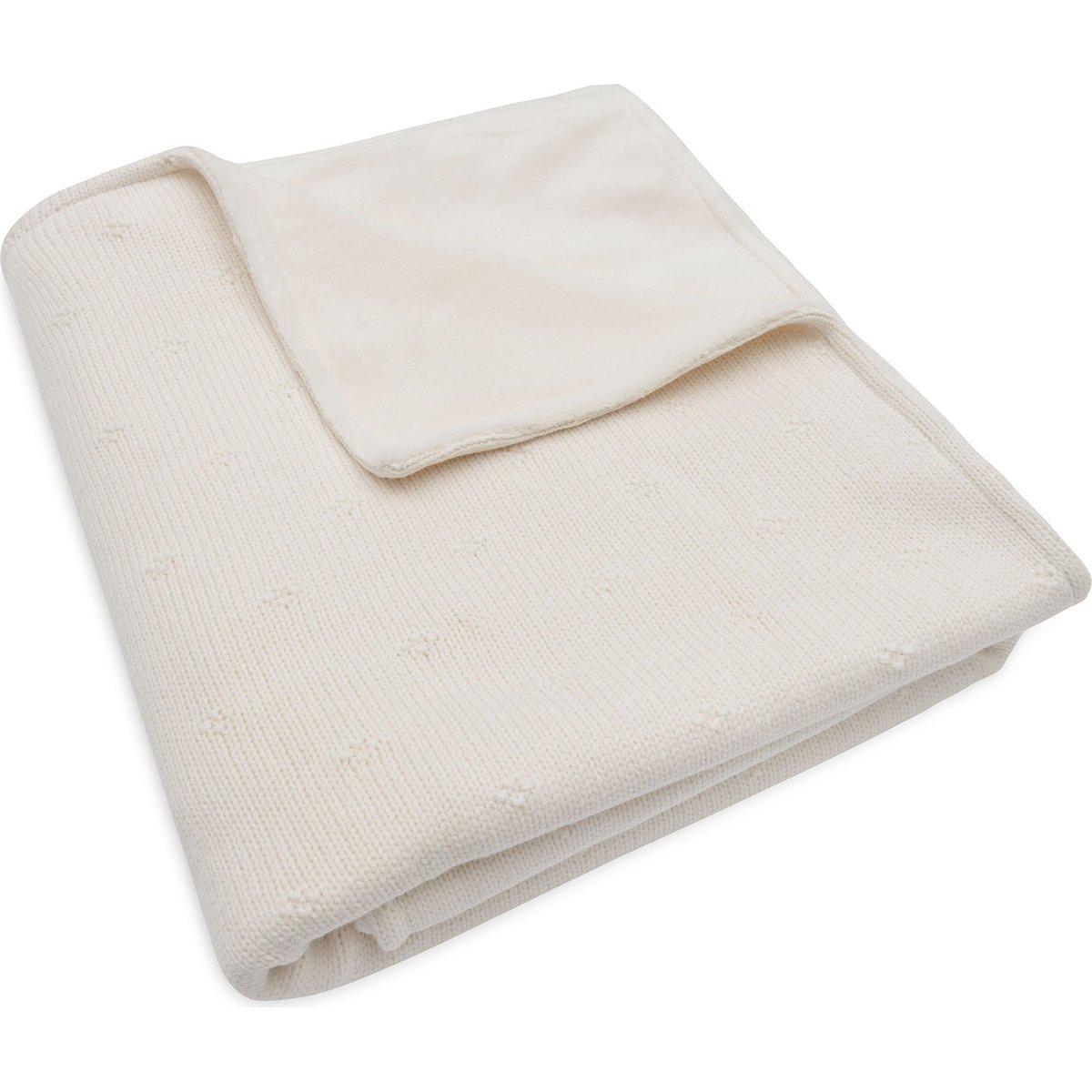Couverture en polaire ecru, JOLLEIN