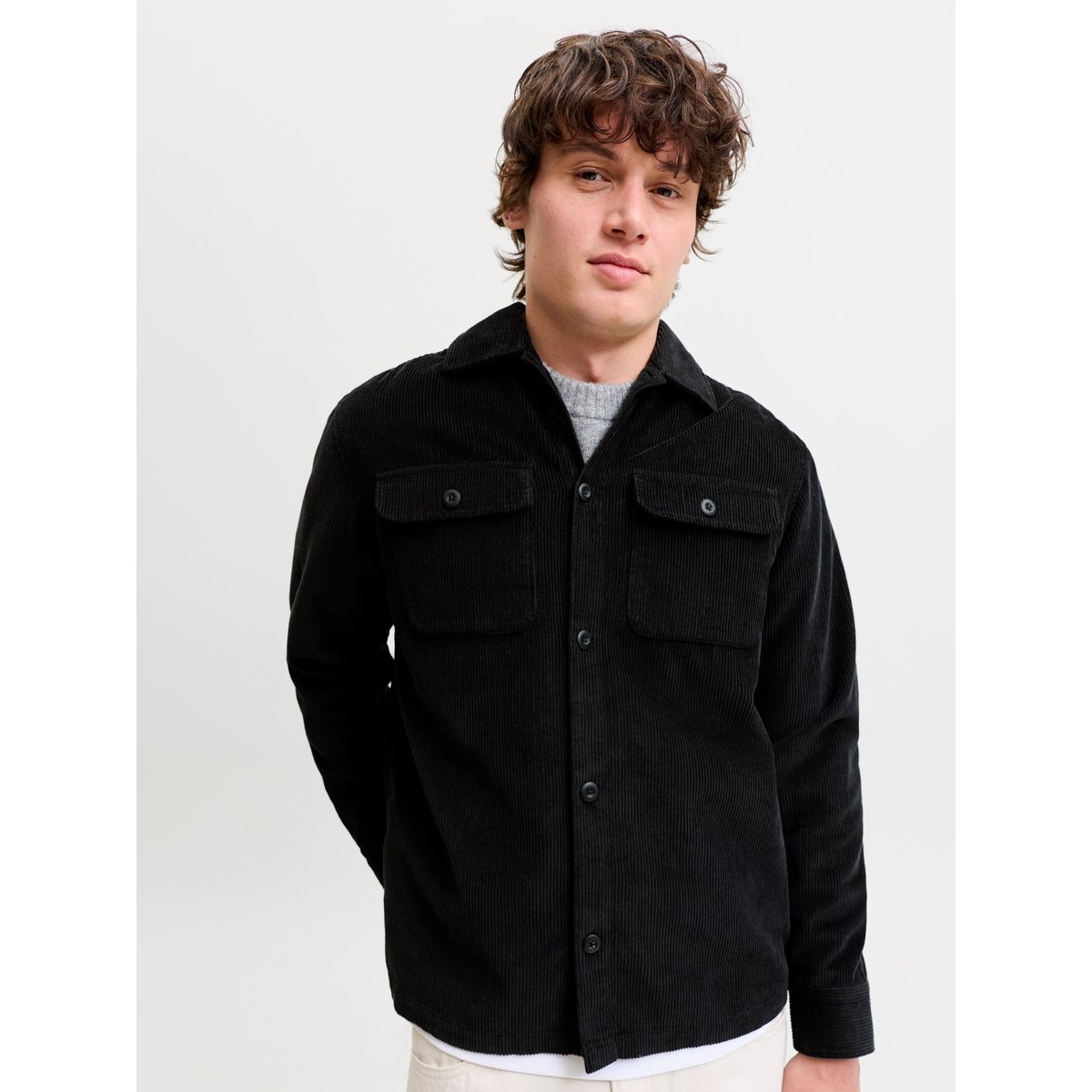 Surchemise black, JACK & JONES