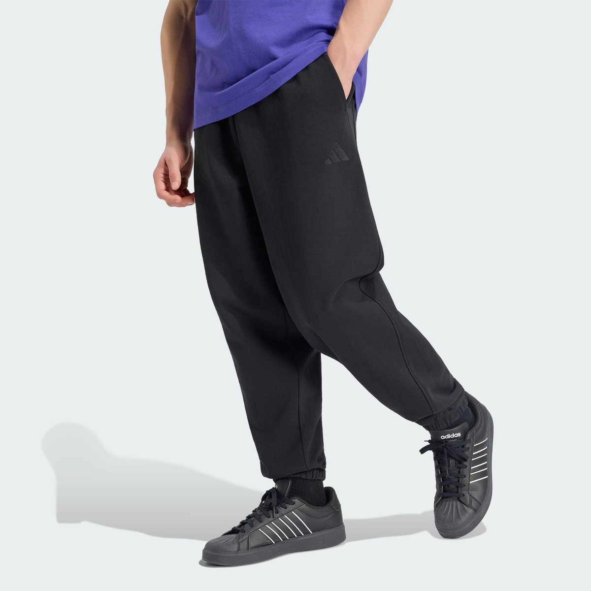 Pantalon Bas Resserré Standard Petit Logo Adidas Kit Pantalon Bas Resserré Standard Petit Logo Adidas Kit black, ADIDAS SPORTSWEAR