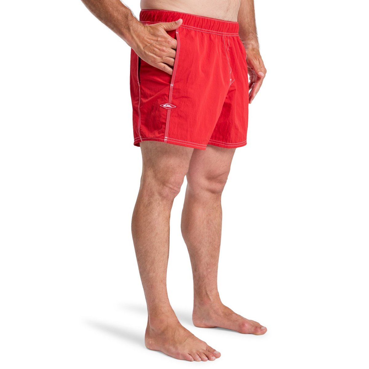 Short de bain DIAMOND ARCH 15" rouge salsa, QUIKSILVER