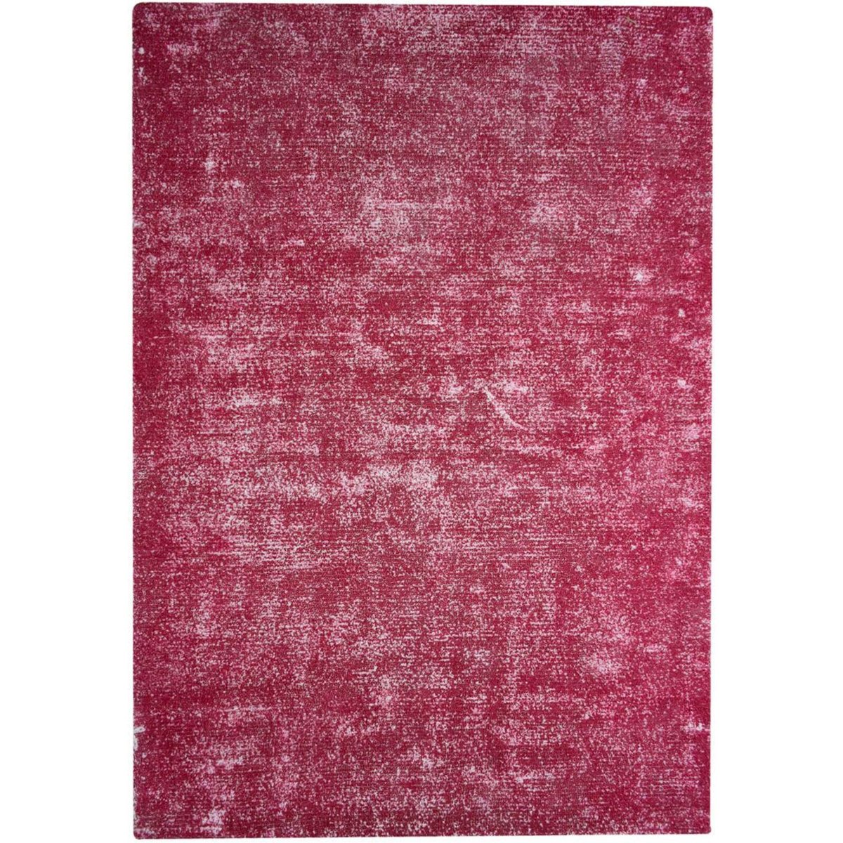 Tapis rectangulaire fait main, ETNA rose, ARTE ESPINA