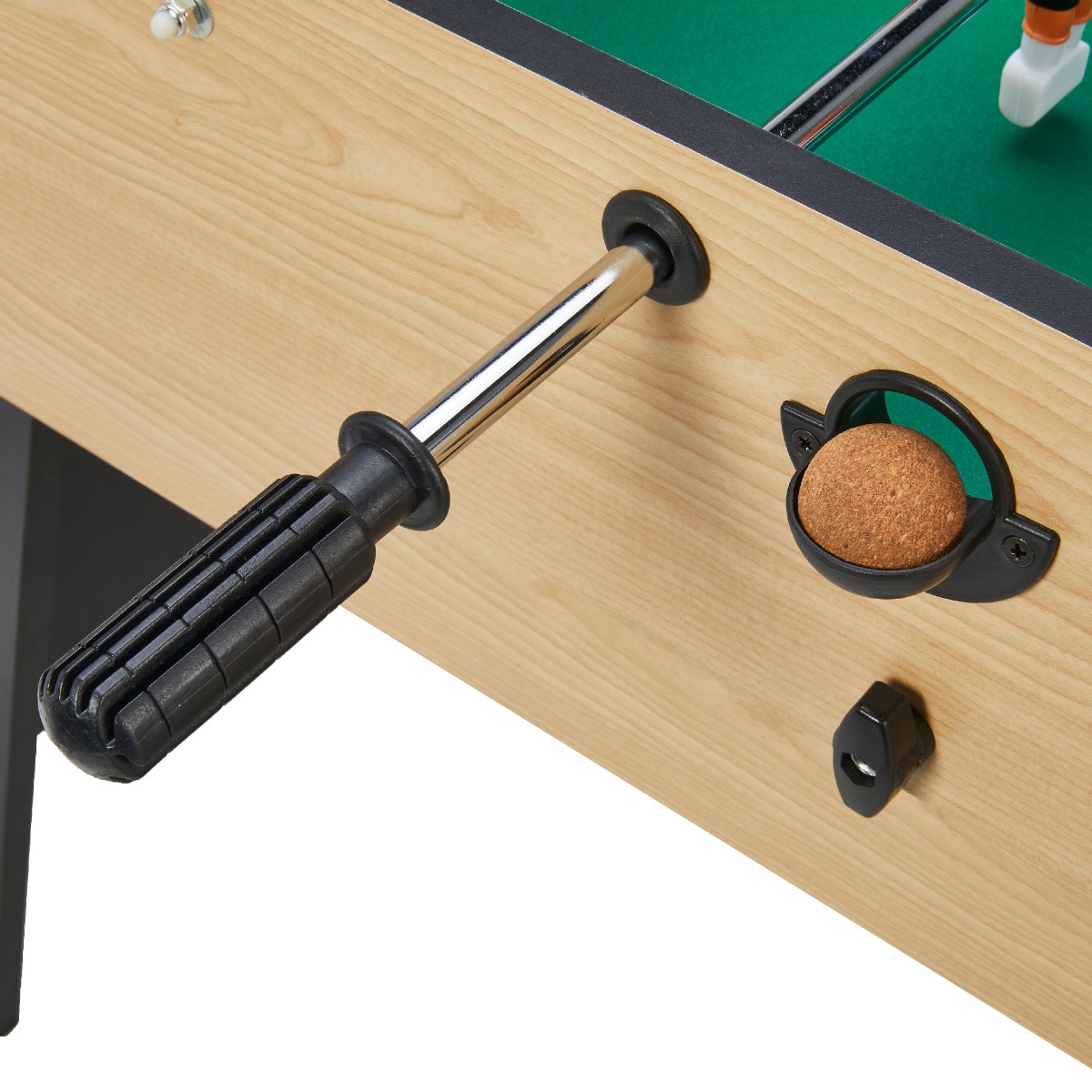 Table multi jeux pliable 4 en 1 ados - Baby-foot - Billard ... bois, KANGUI