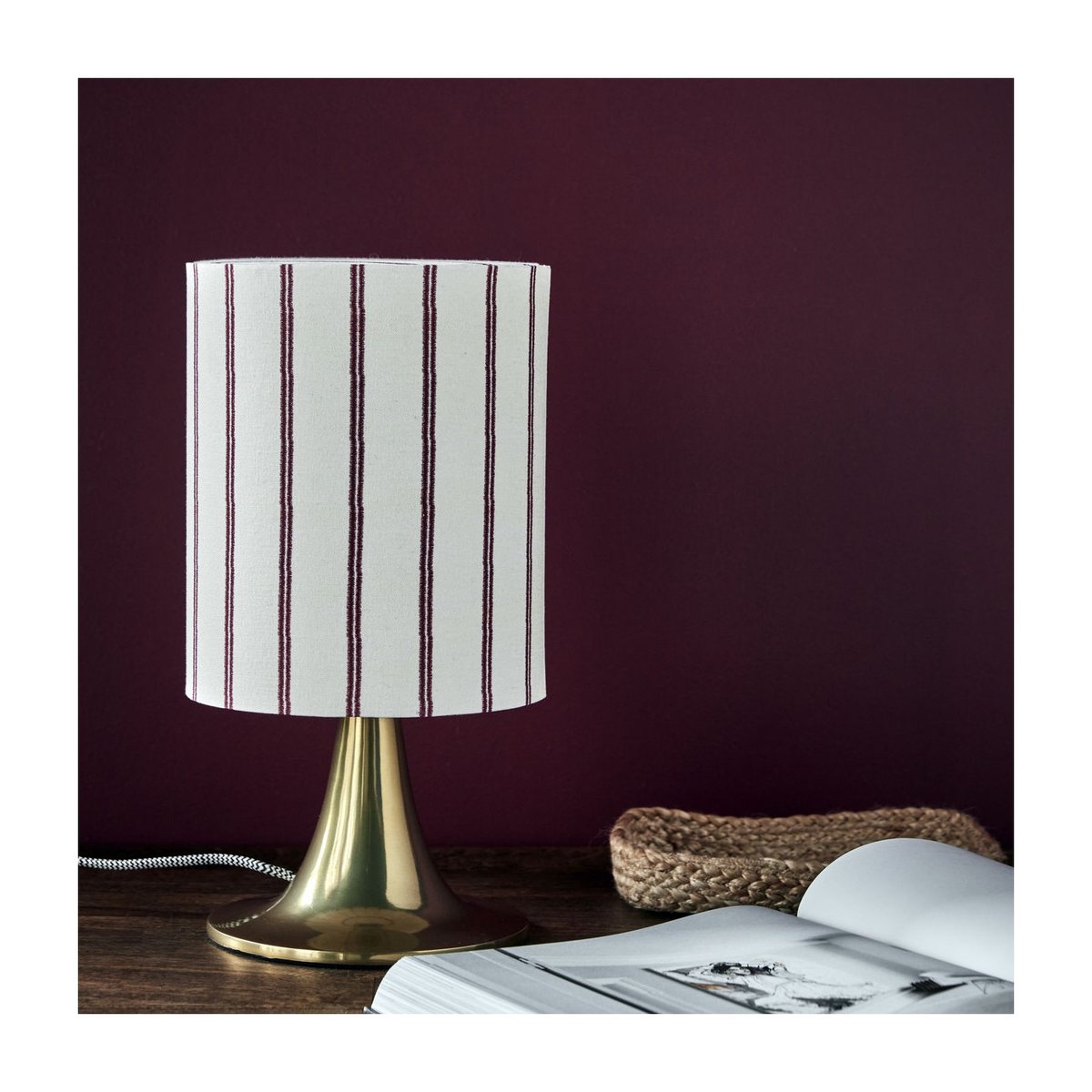 Lampe de table Tulip rouge, HOUSE DOCTOR