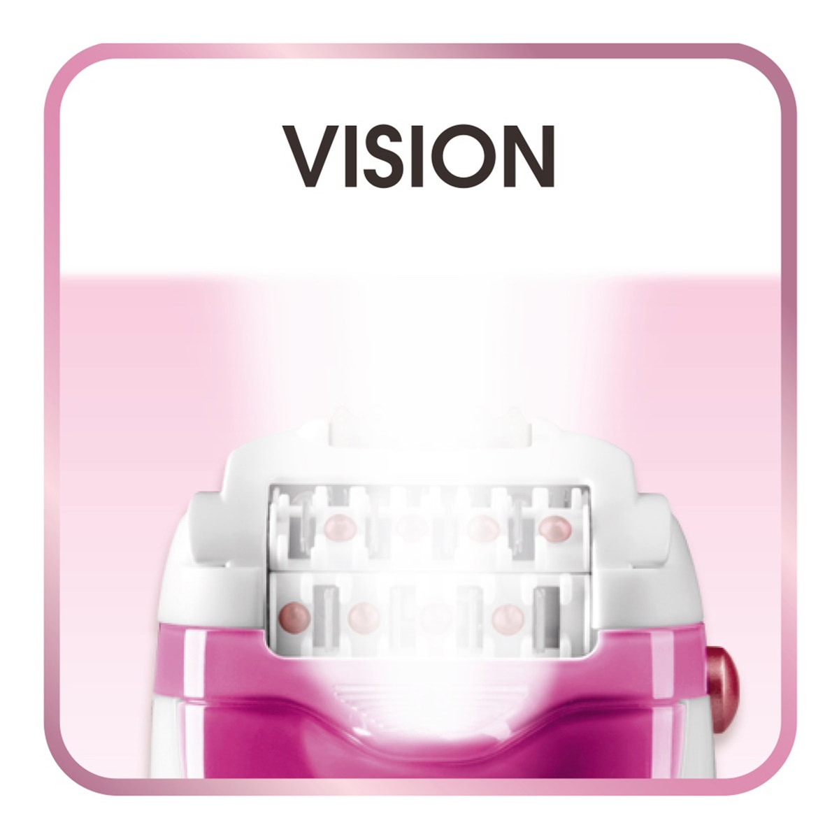 Epilateur électrique Silence Soft EP5660CO fuchsia + blanc, CALOR