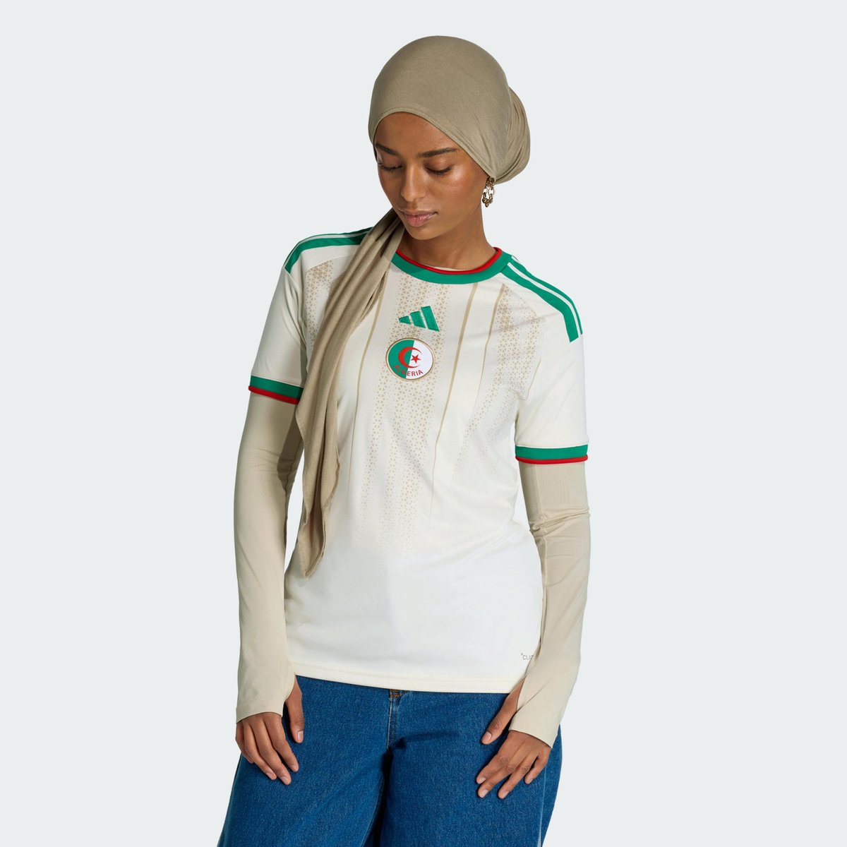 Maillot Domicile Algérie 26 Maillot Domicile Algérie 26 chalk white, adidas Performance