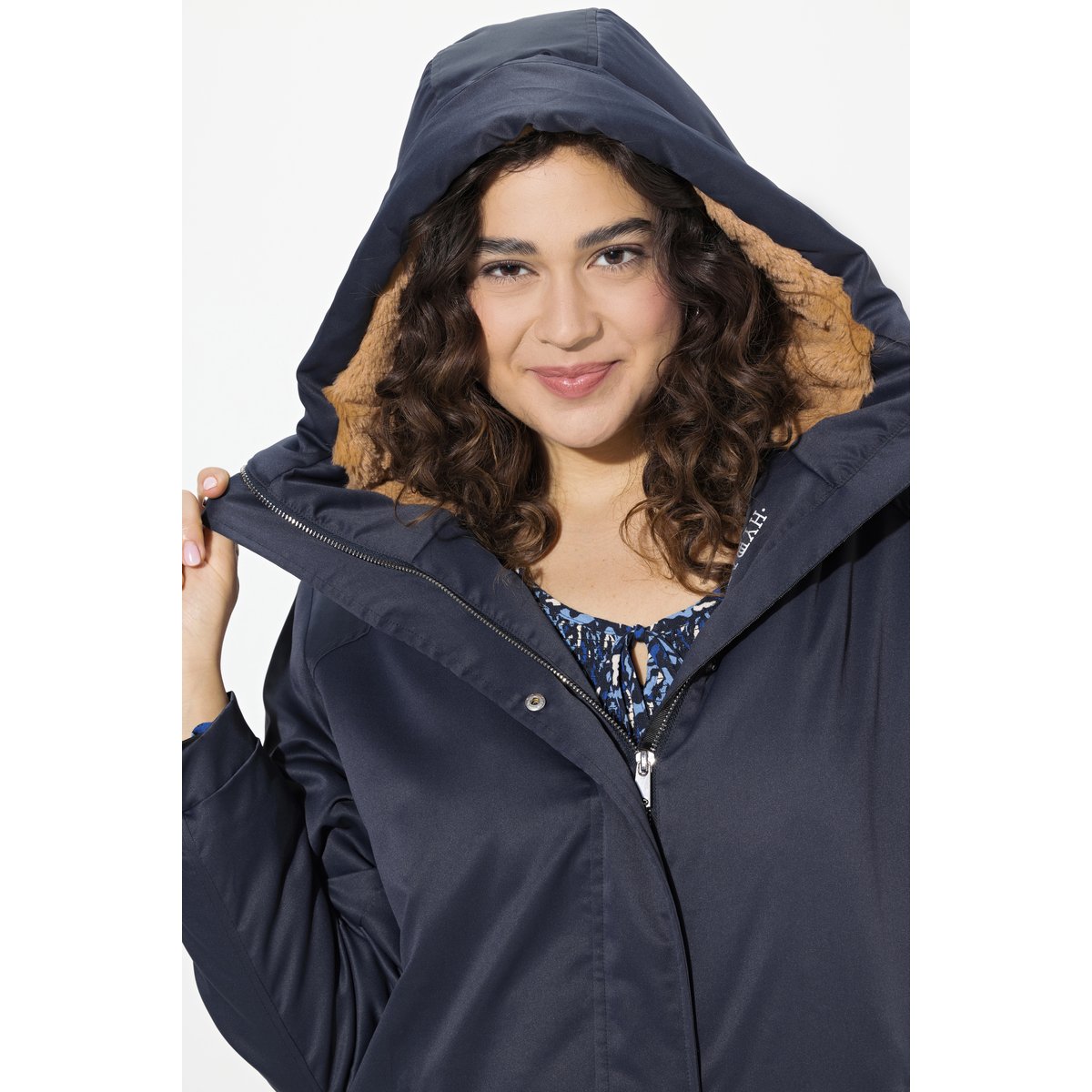 Manteau Cargo HYPRAR marine, ULLA POPKEN