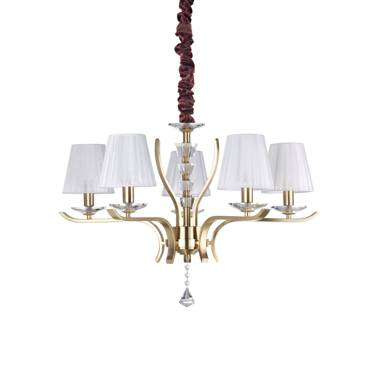 Lustre    PEGASO laiton, IDEAL LUX