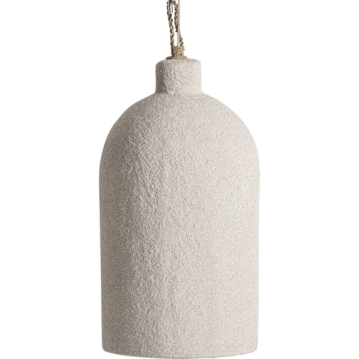 Suspension en bois de suar collection narnai beige, RECOLLECTION