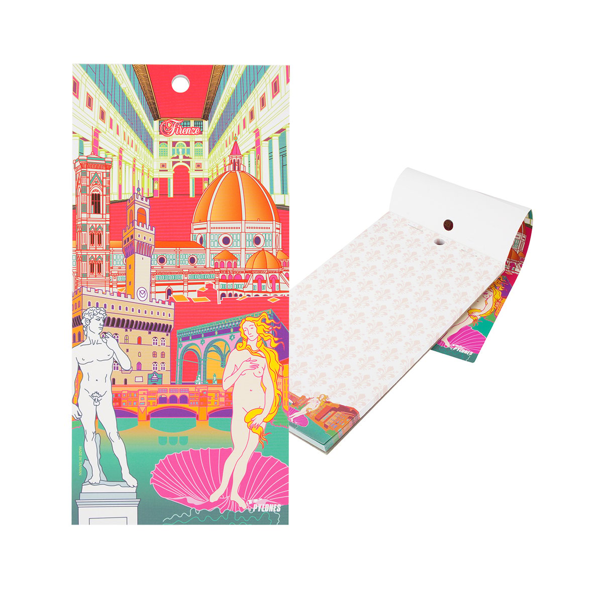 Bloc note magnétique Carnet Formalist City aix-en-provence, PYLONES