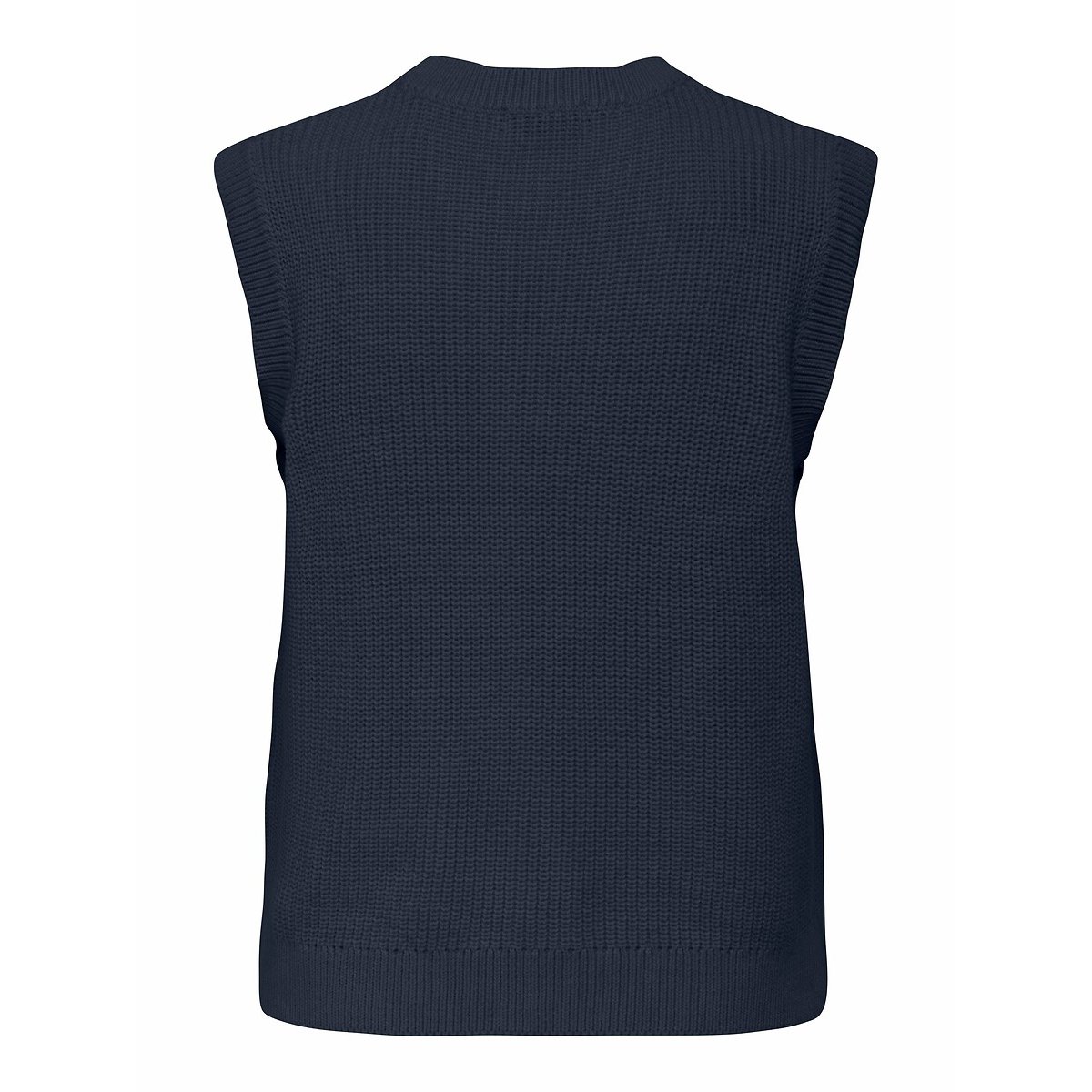 Knitted Buttoned Waistcoat navy blue, JDY