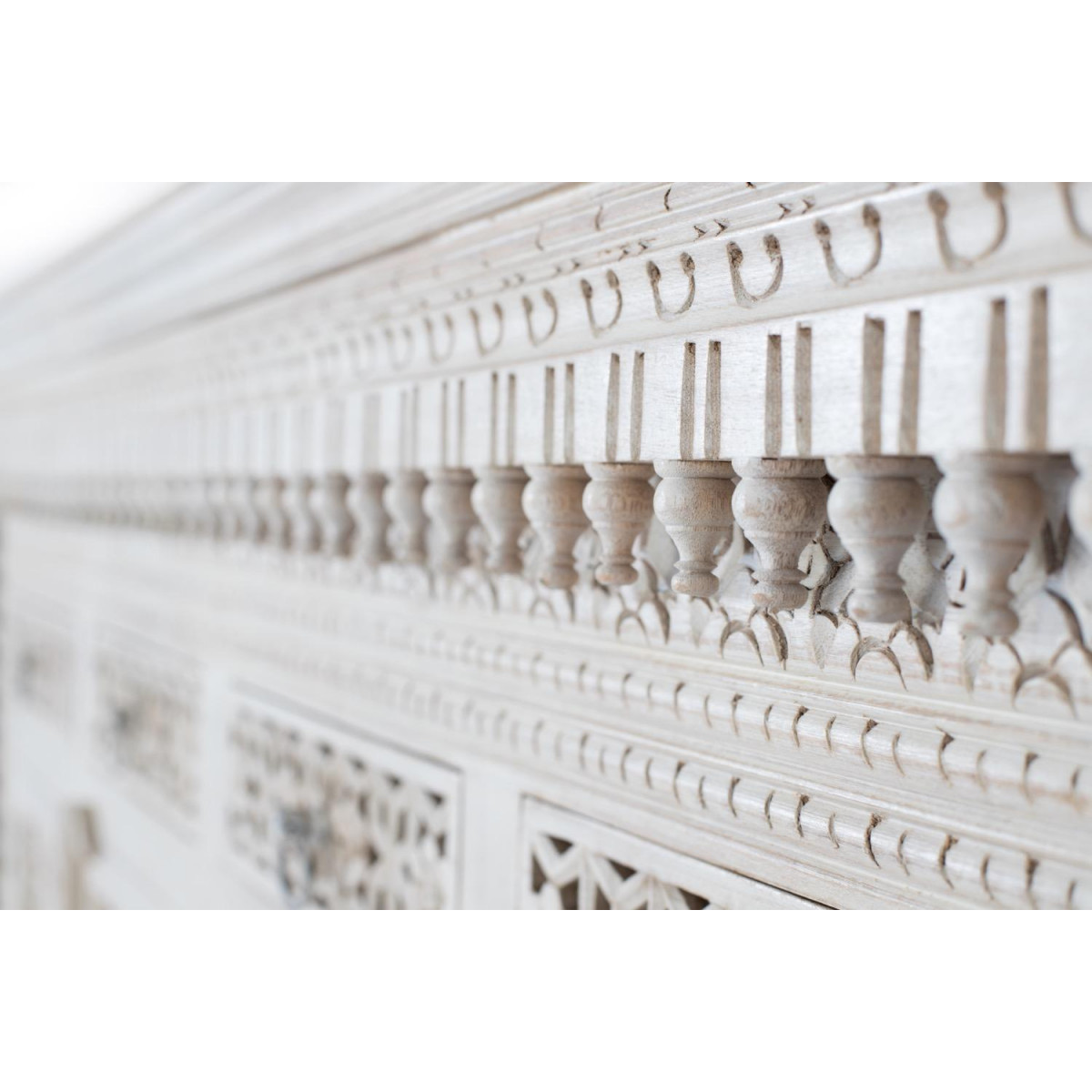 Bahut - OLÉNIE blanc, DECORATION D’AUTREFOIS