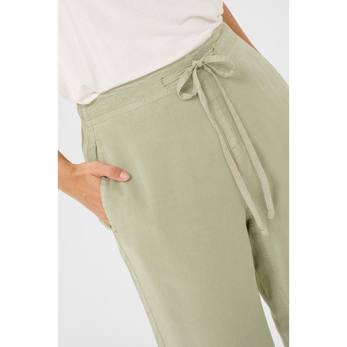 Casual pants vert seagrass, CULTURE